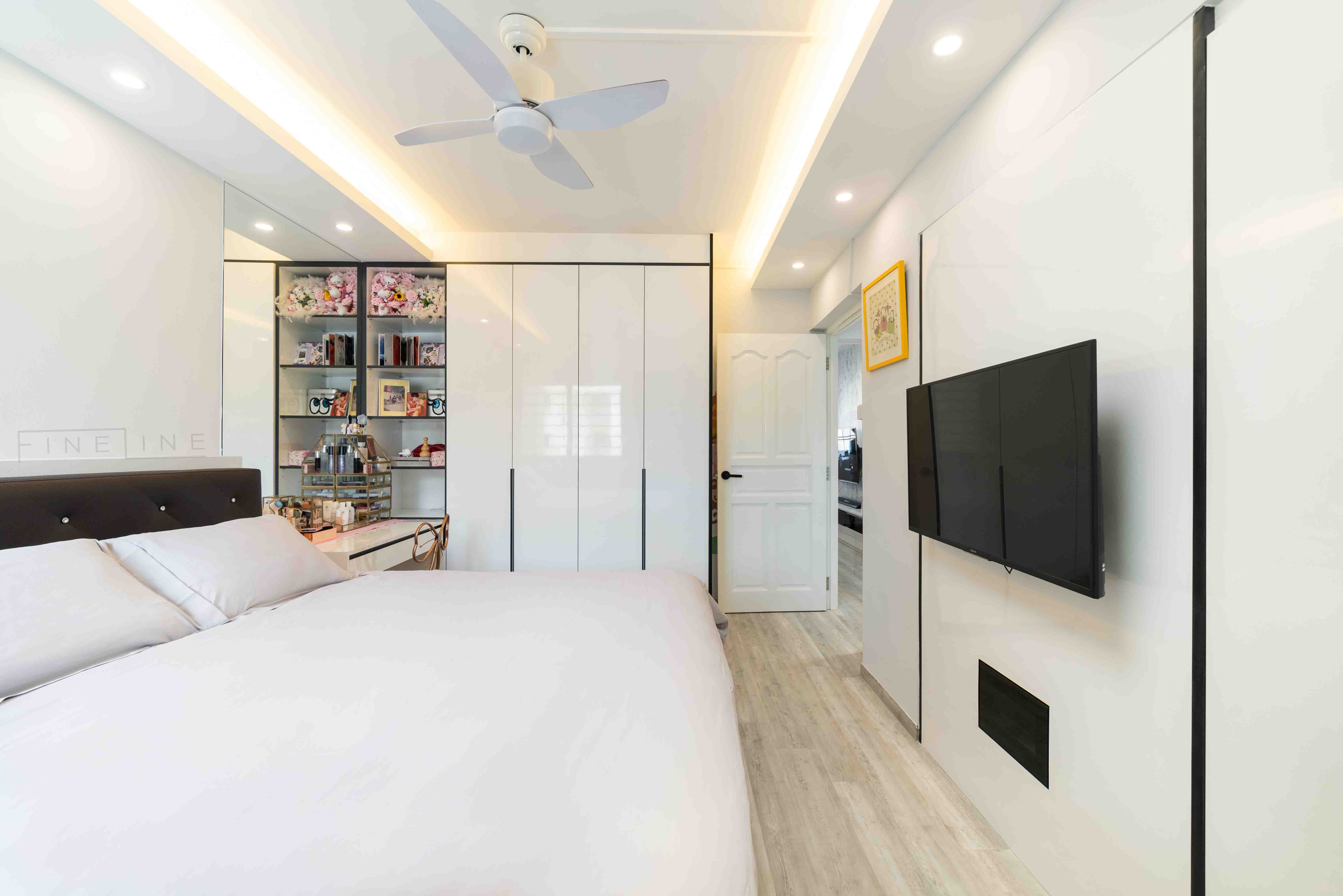 Classical, Others Design - Bedroom - HDB 3 Room - Design by Fineline Design Pte Ltd