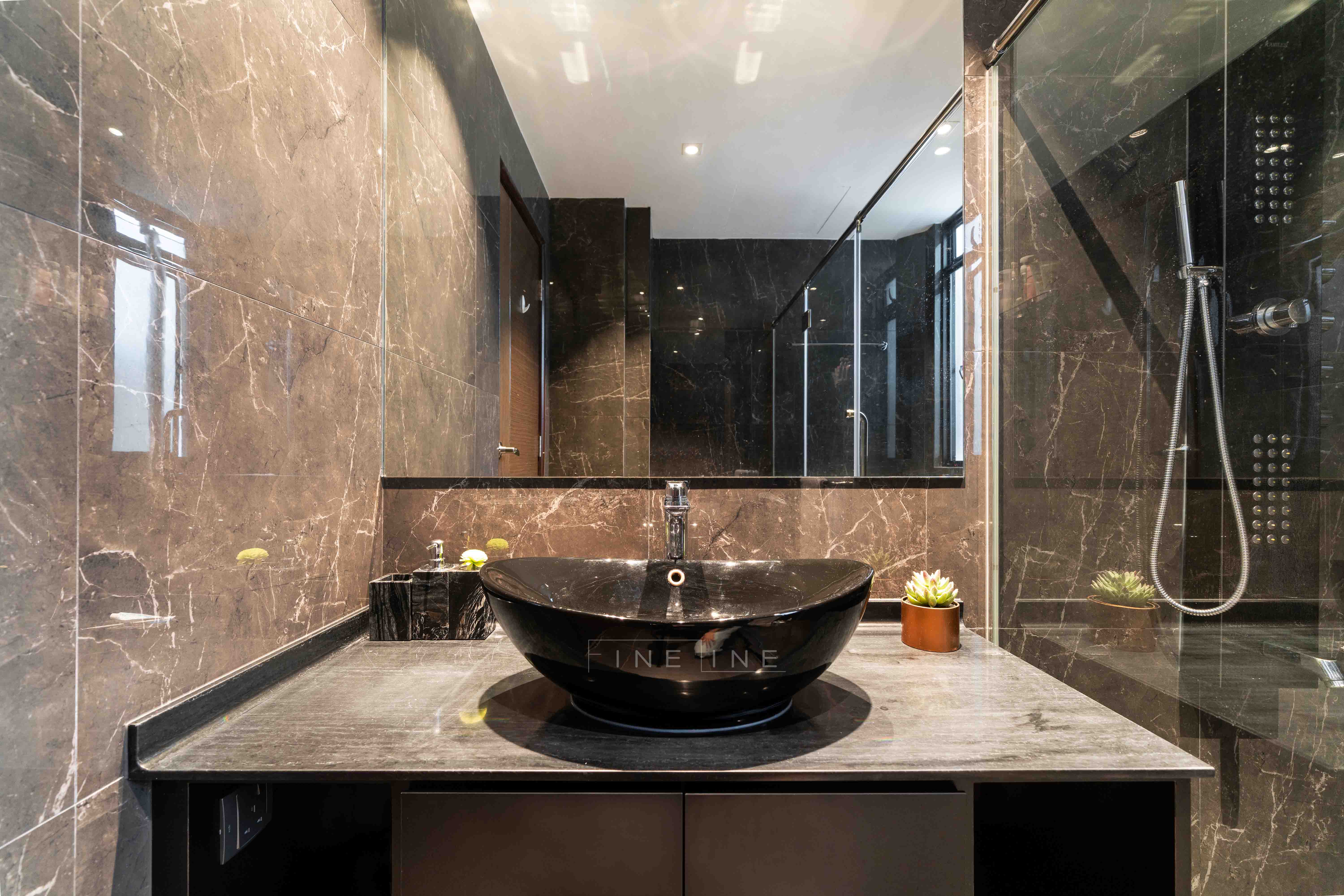 Contemporary, Others Design - Bathroom - Landed House - Design by Fineline Design Pte Ltd