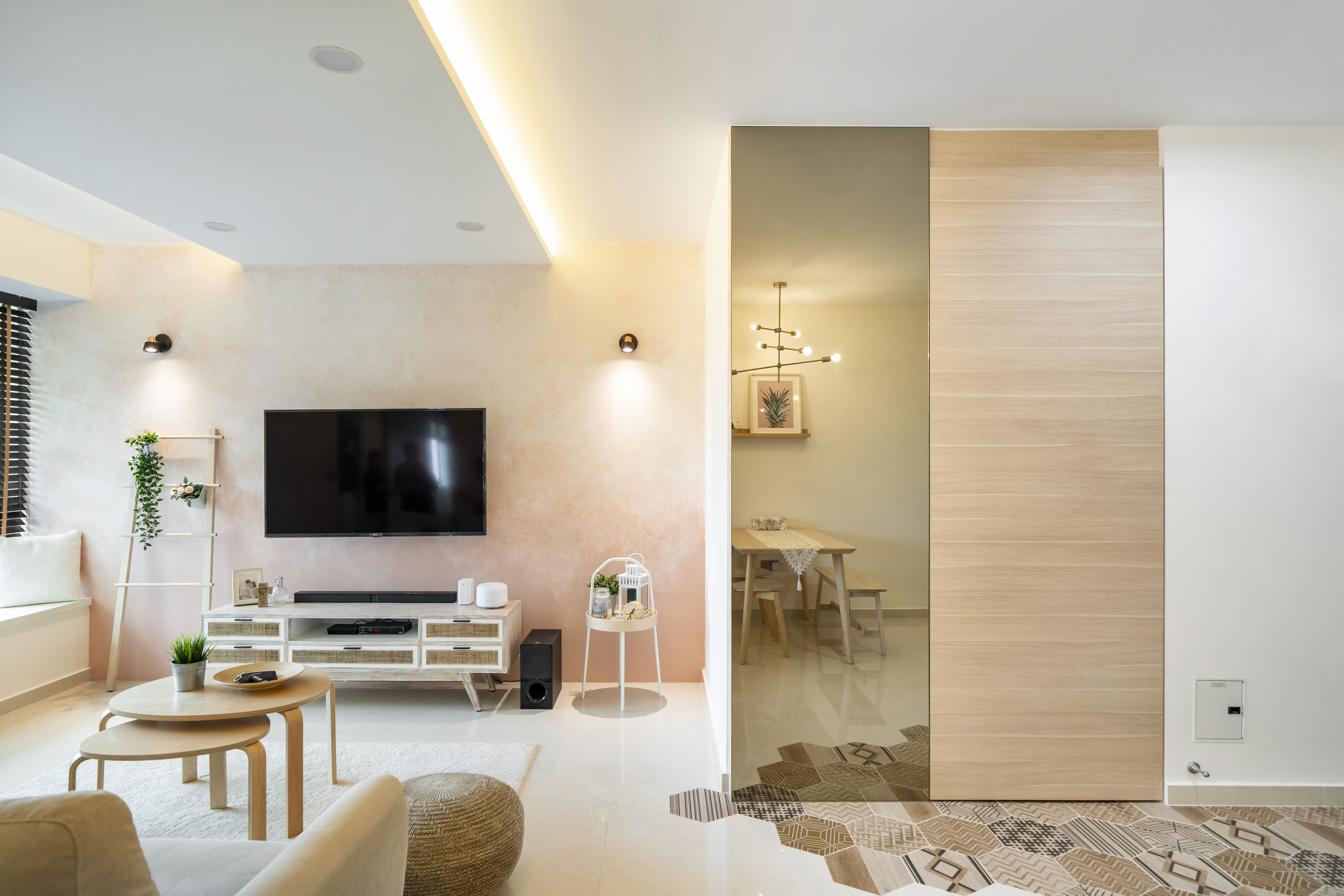 Others, Scandinavian Design - Living Room - HDB 4 Room - Design by Fineline Design Pte Ltd