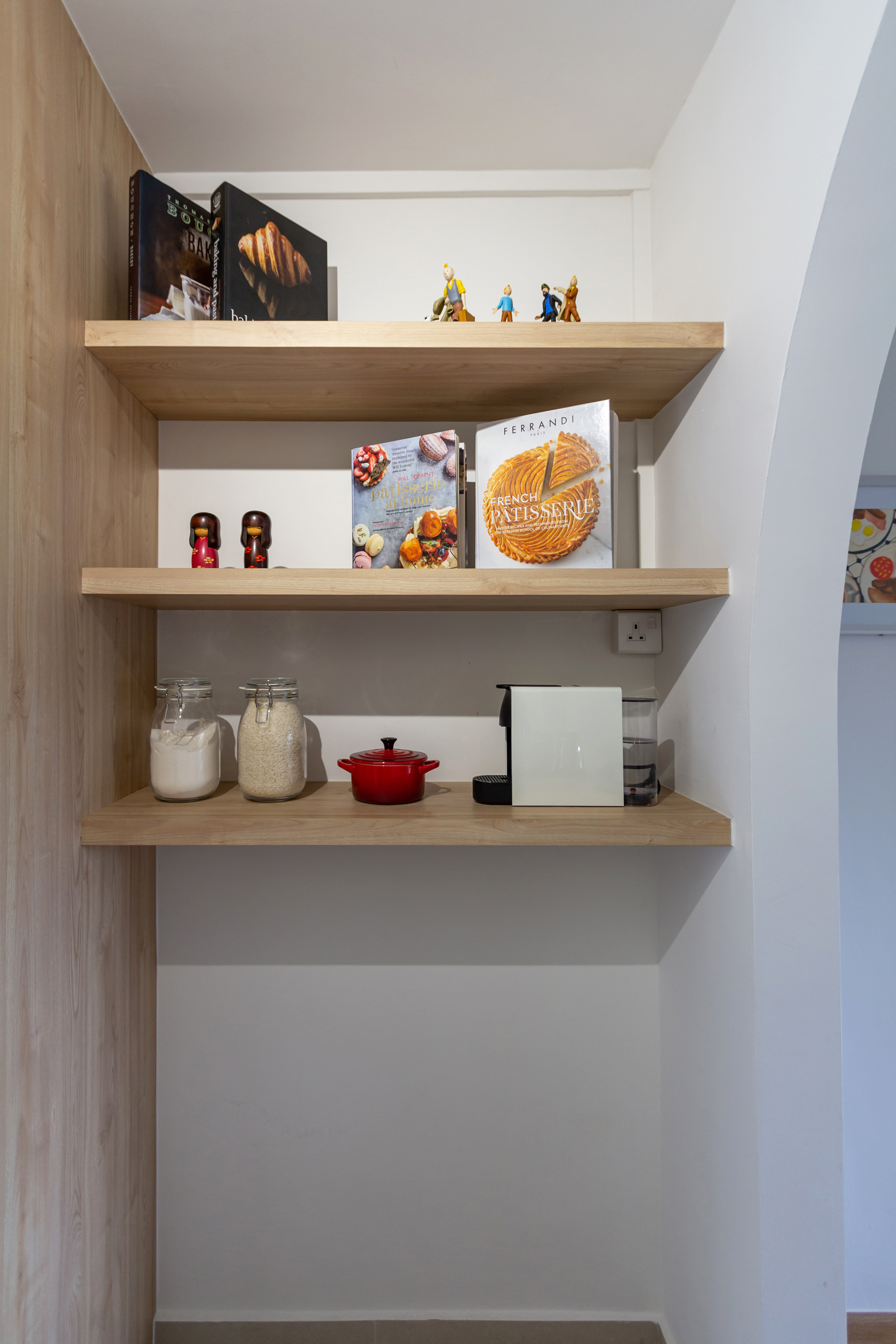 Eclectic Design - Kitchen - HDB 3 Room - Design by Fineline Design Pte Ltd