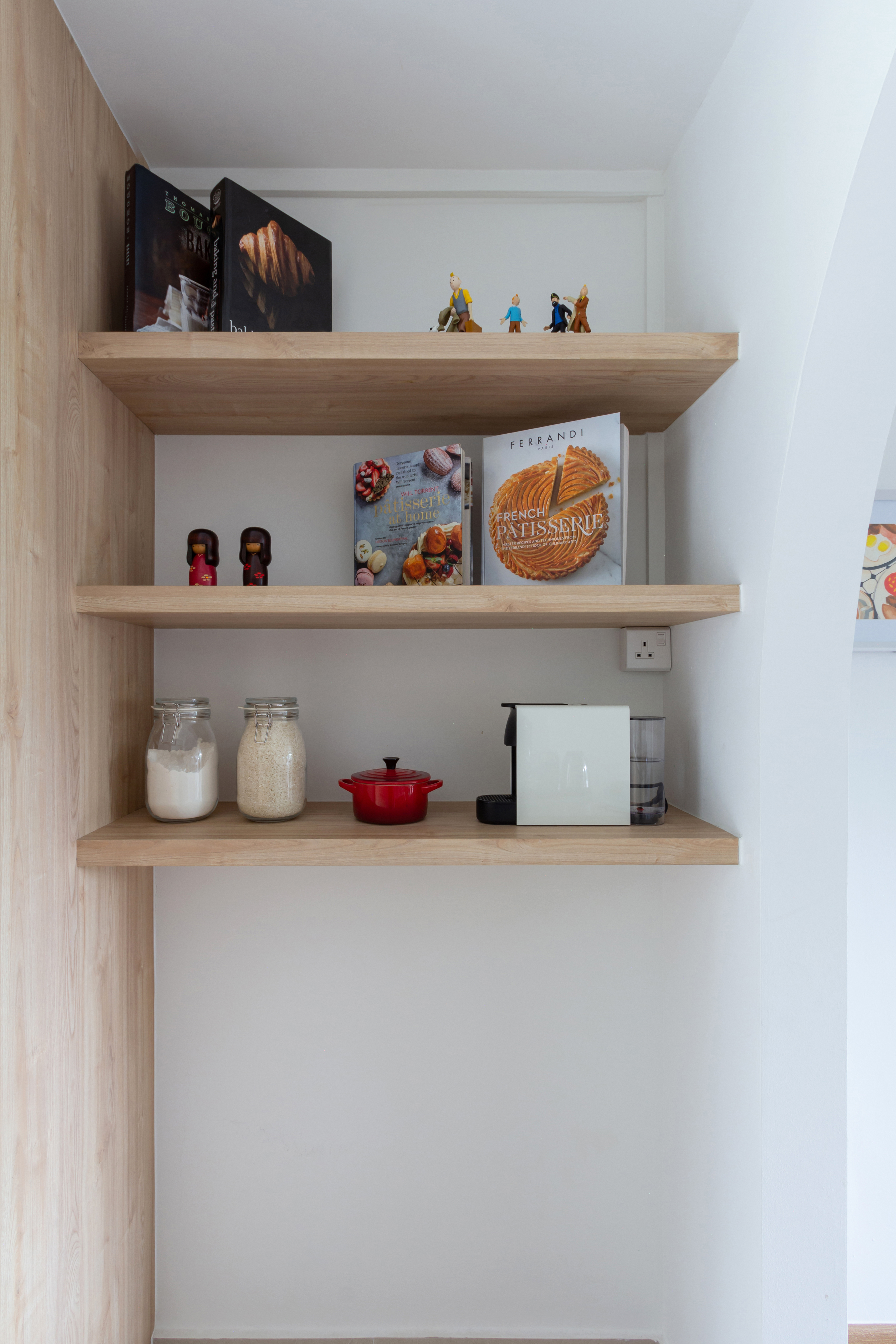 Eclectic Design - Kitchen - HDB 3 Room - Design by Fineline Design Pte Ltd