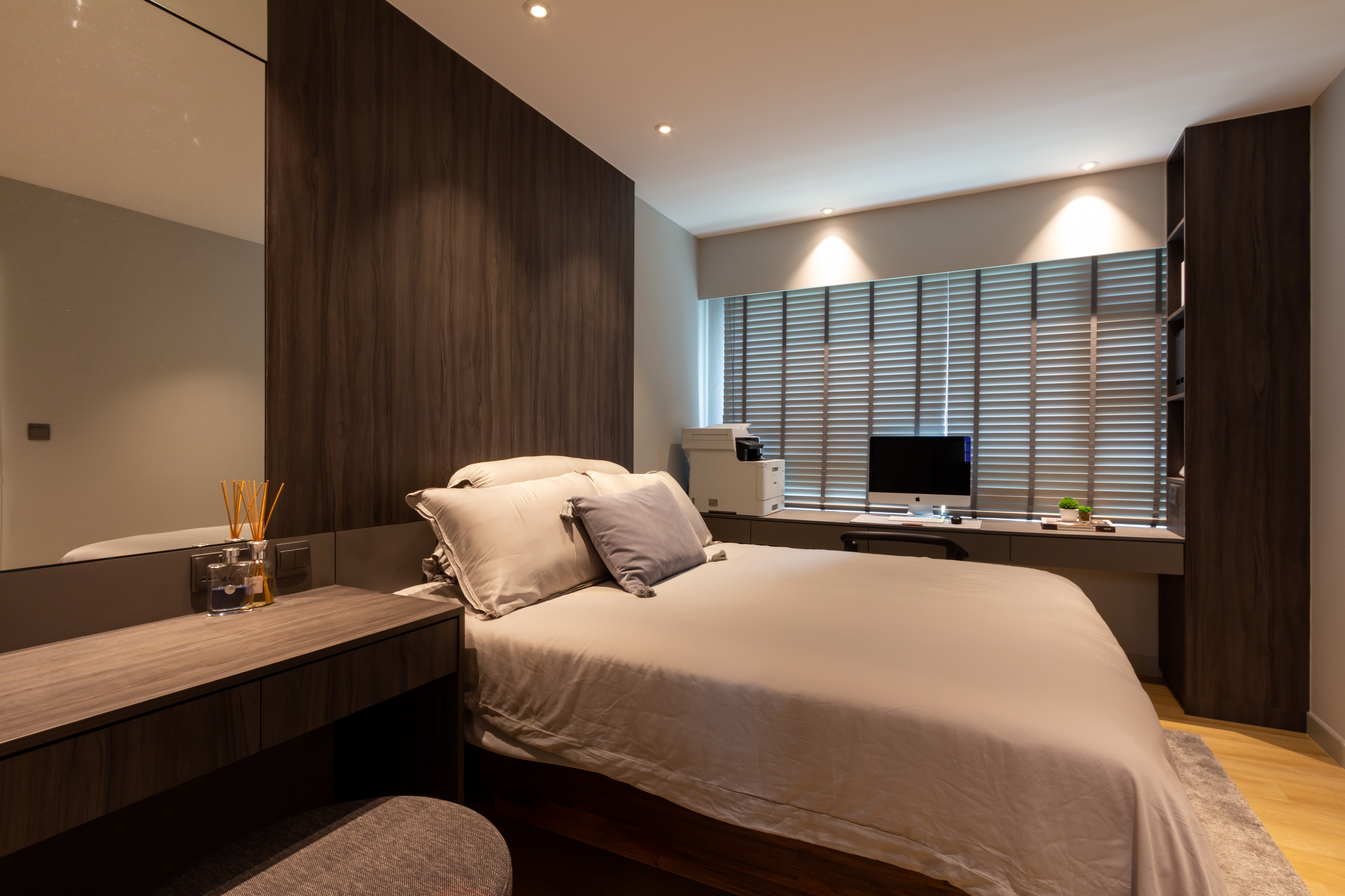 Modern, Scandinavian Design - Bedroom - HDB 3 Room - Design by Fineline Design Pte Ltd