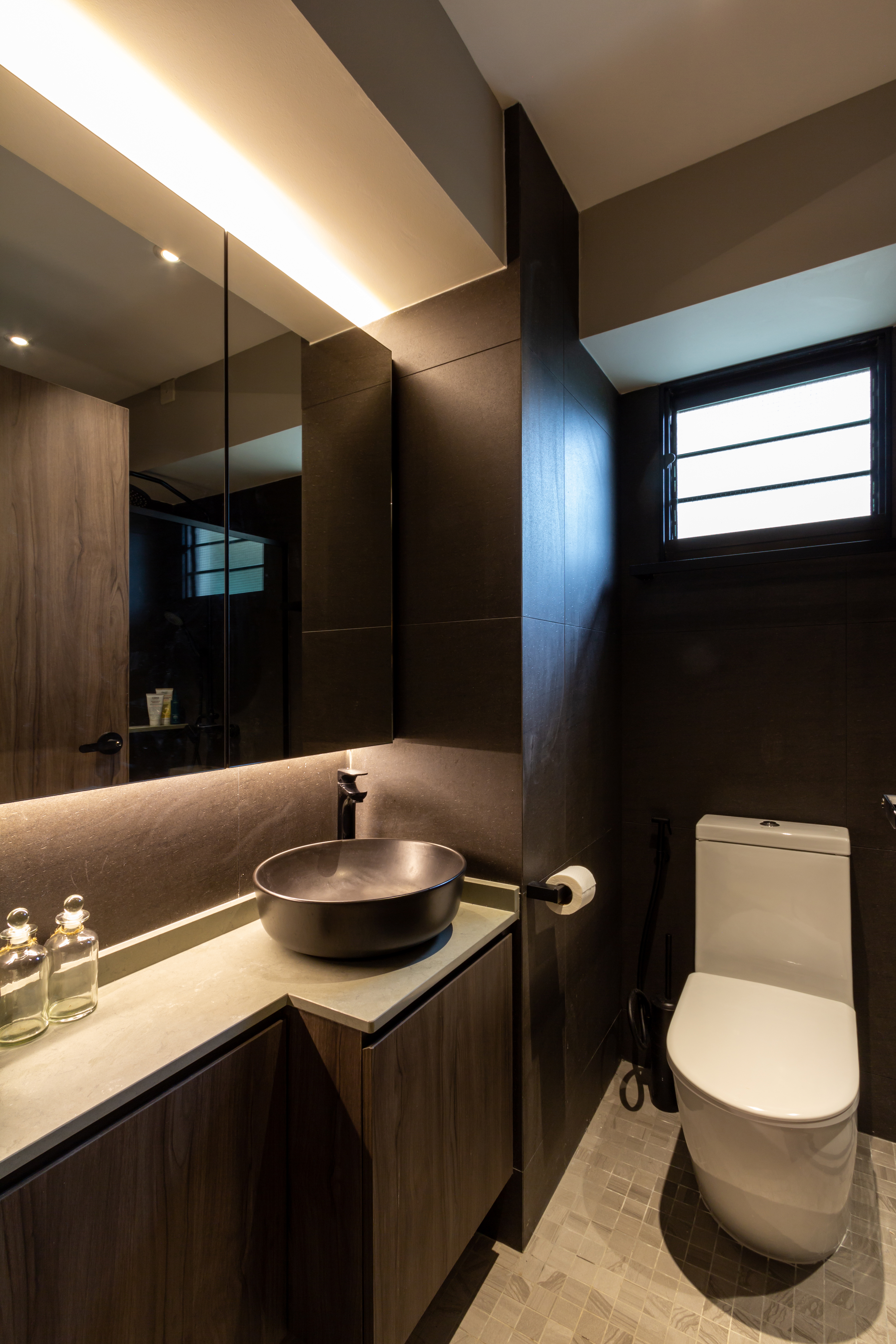 Modern, Scandinavian Design - Bathroom - HDB 3 Room - Design by Fineline Design Pte Ltd