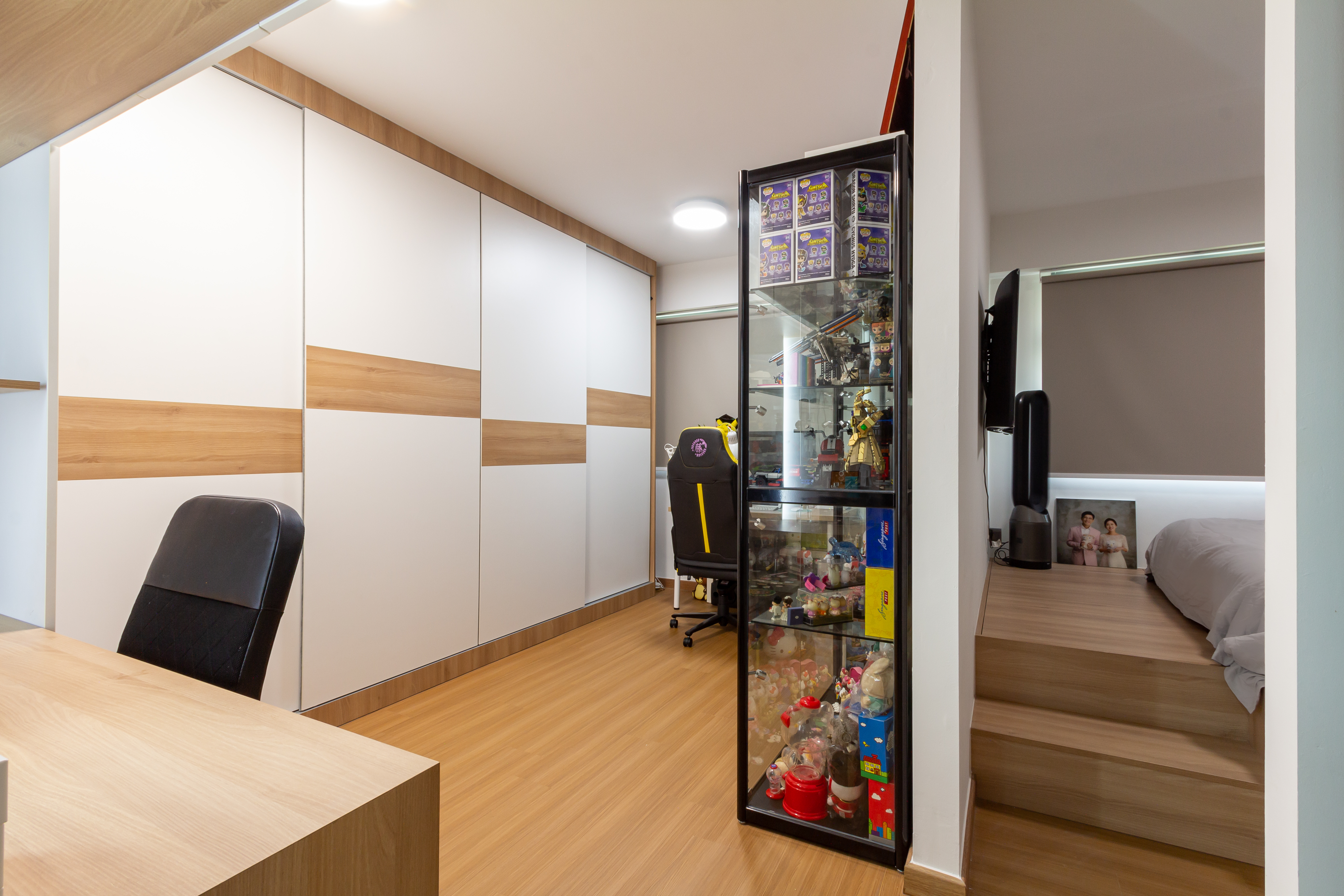 Modern Design - Study Room - HDB 4 Room - Design by Fineline Design Pte Ltd