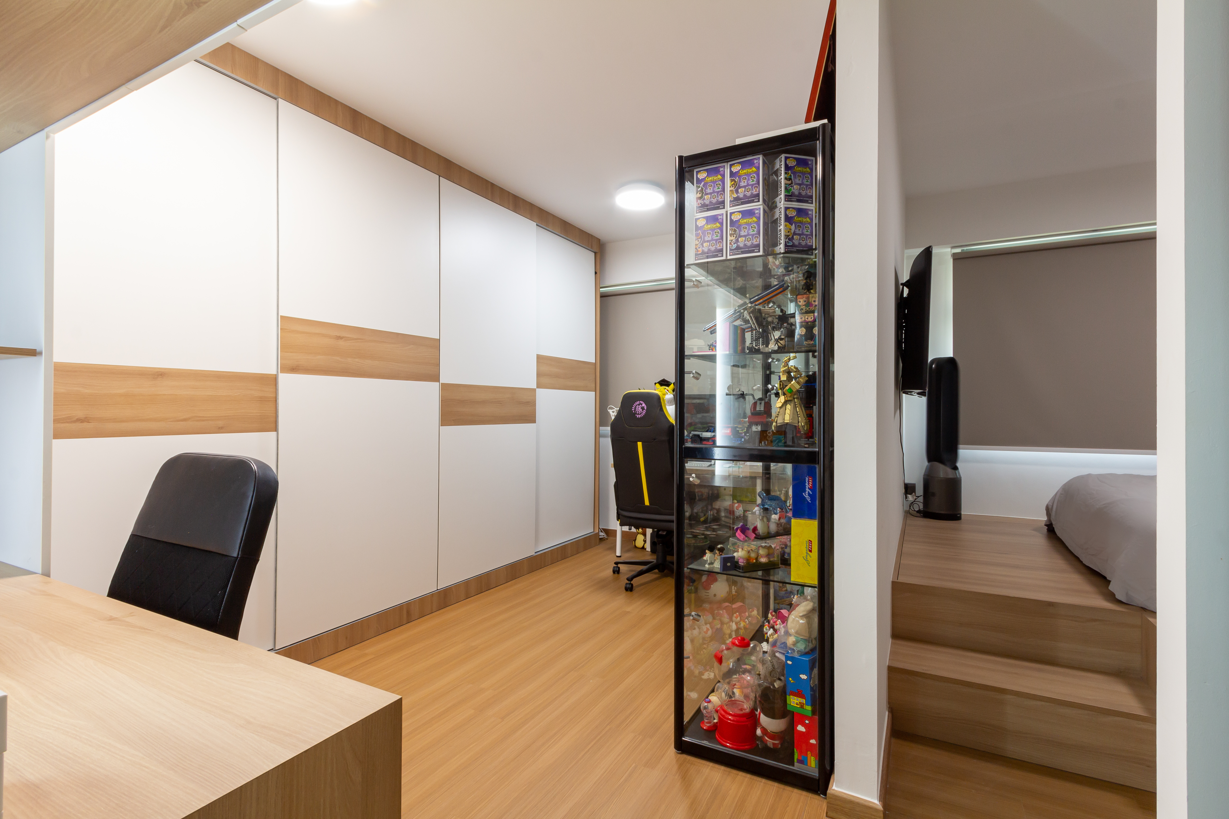 Modern Design - Study Room - HDB 4 Room - Design by Fineline Design Pte Ltd