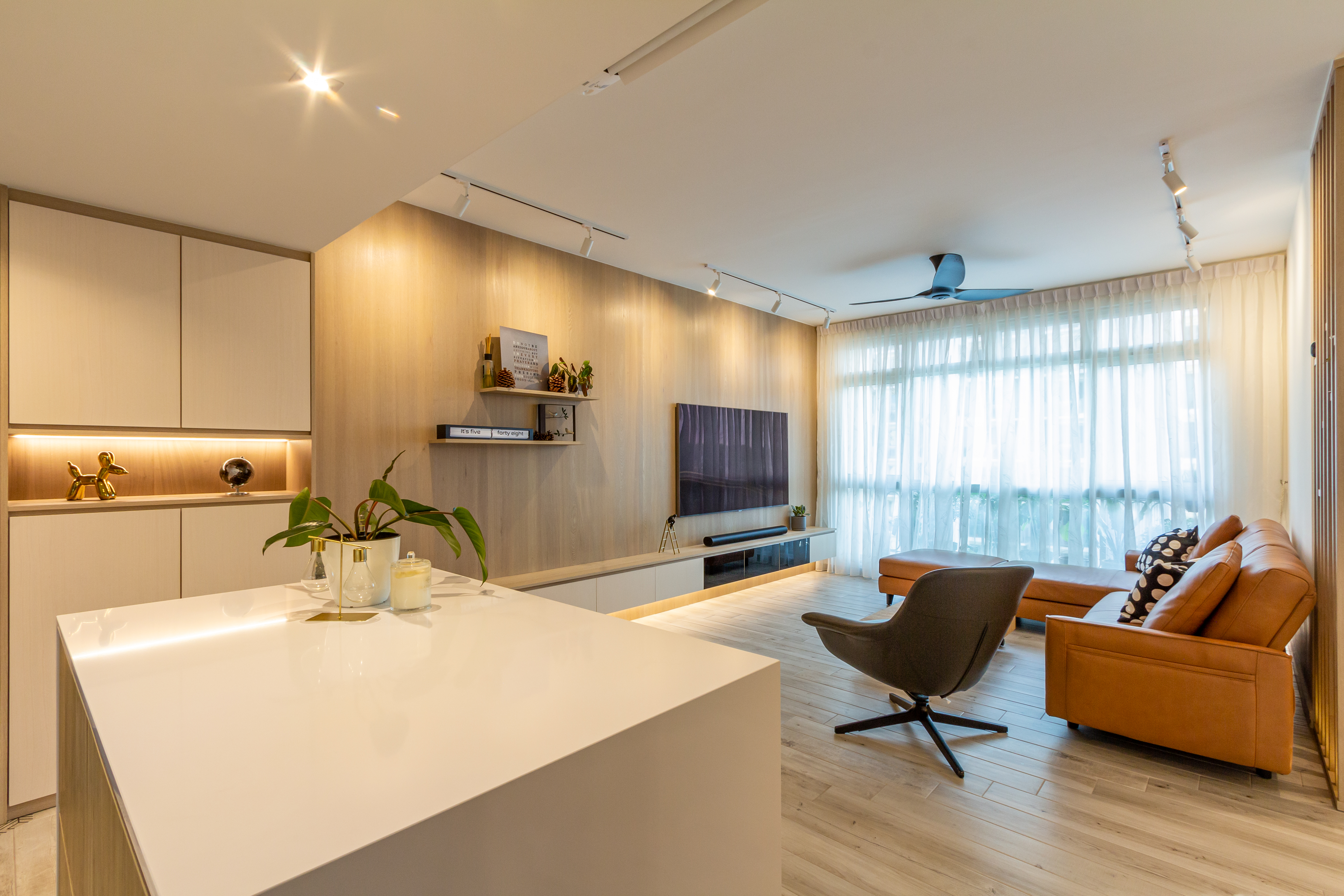 Modern, Scandinavian Design - Living Room - Condominium - Design by Fineline Design Pte Ltd