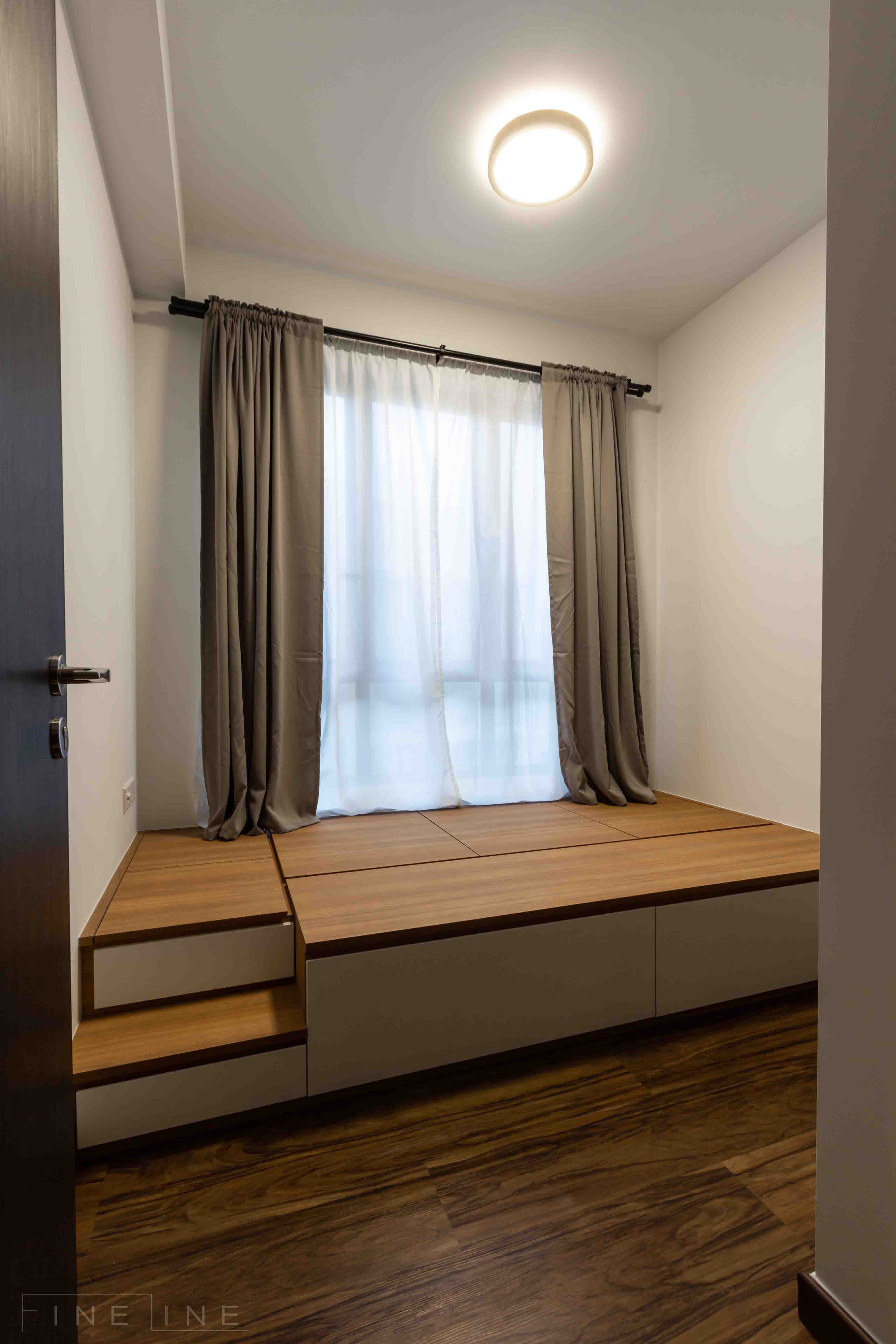 Industrial, Modern Design - Bedroom - Condominium - Design by Fineline Design Pte Ltd