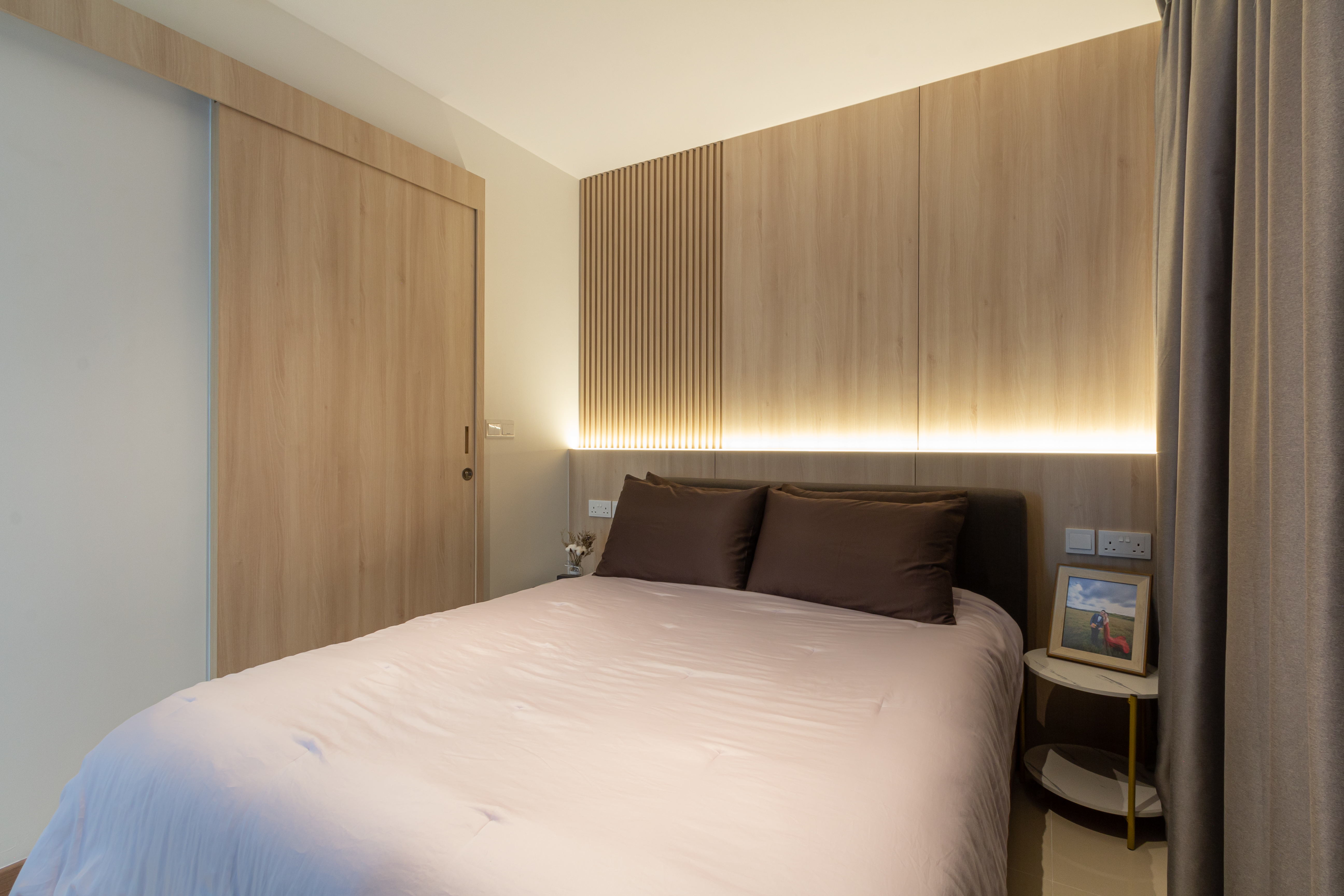 Scandinavian Design - Bedroom - HDB 4 Room - Design by Fineline Design Pte Ltd