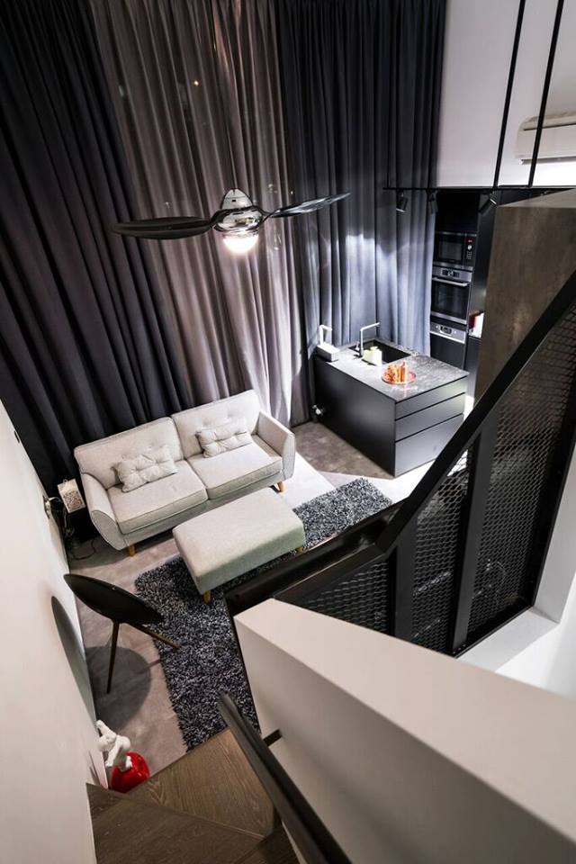 Modern, Rustic Design - Living Room - Condominium - Design by Fineline Design Pte Ltd