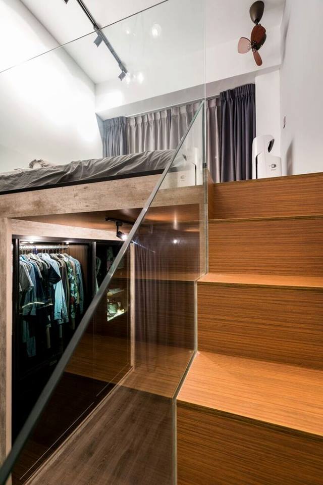 Modern, Rustic Design - Bedroom - Condominium - Design by Fineline Design Pte Ltd