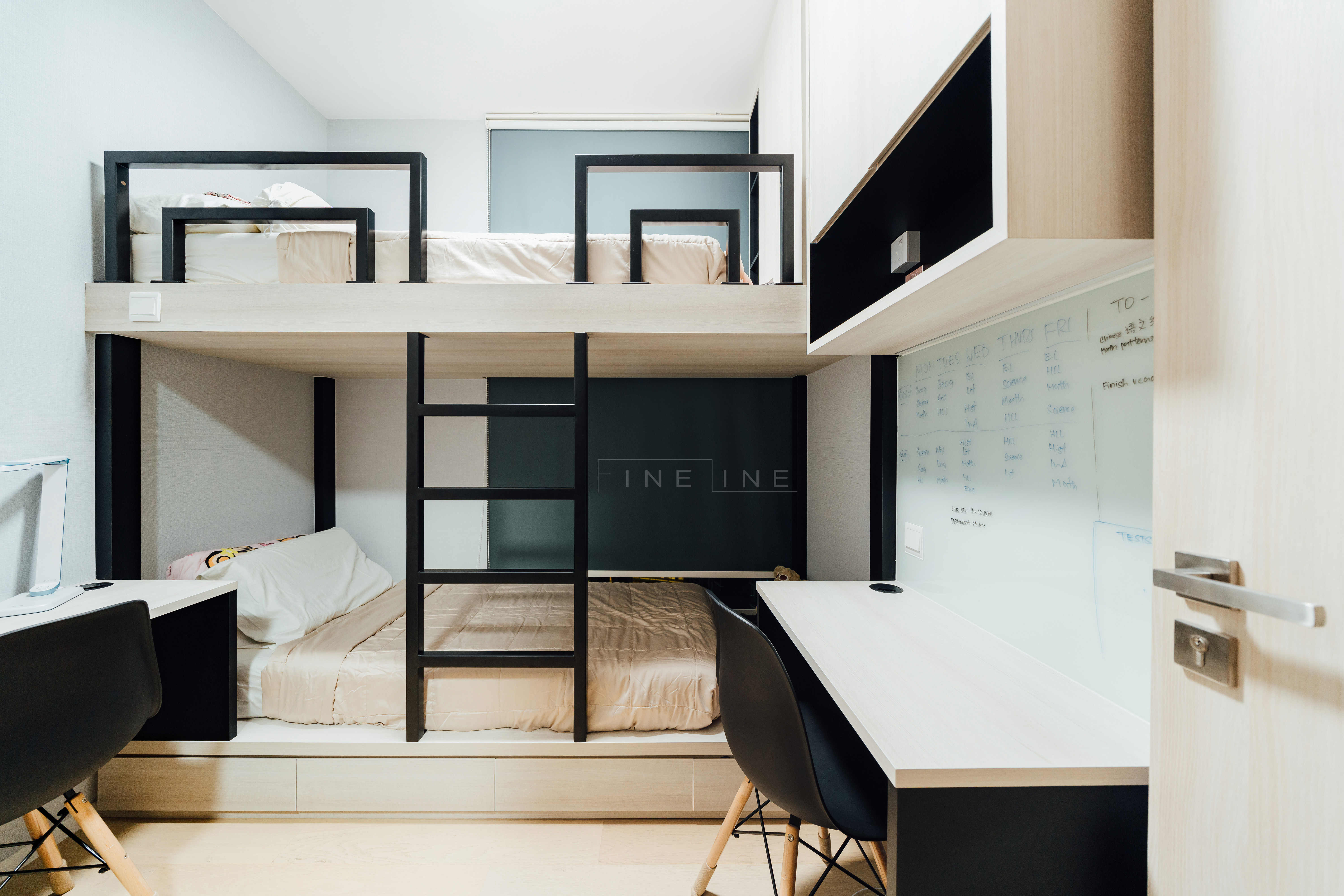 Contemporary Design - Bedroom - Condominium - Design by Fineline Design Pte Ltd