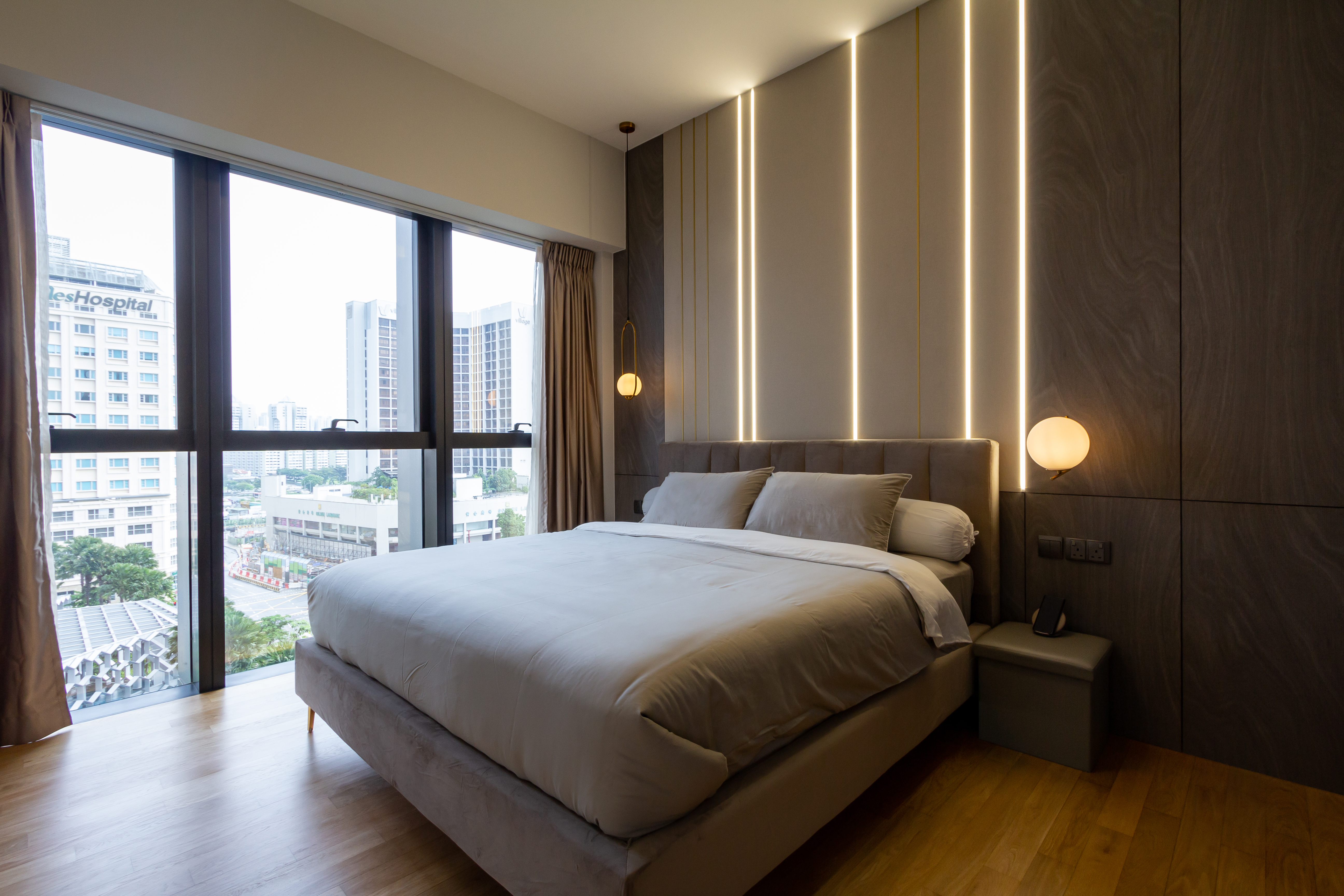 Modern Design - Bedroom - Condominium - Design by Fineline Design Pte Ltd