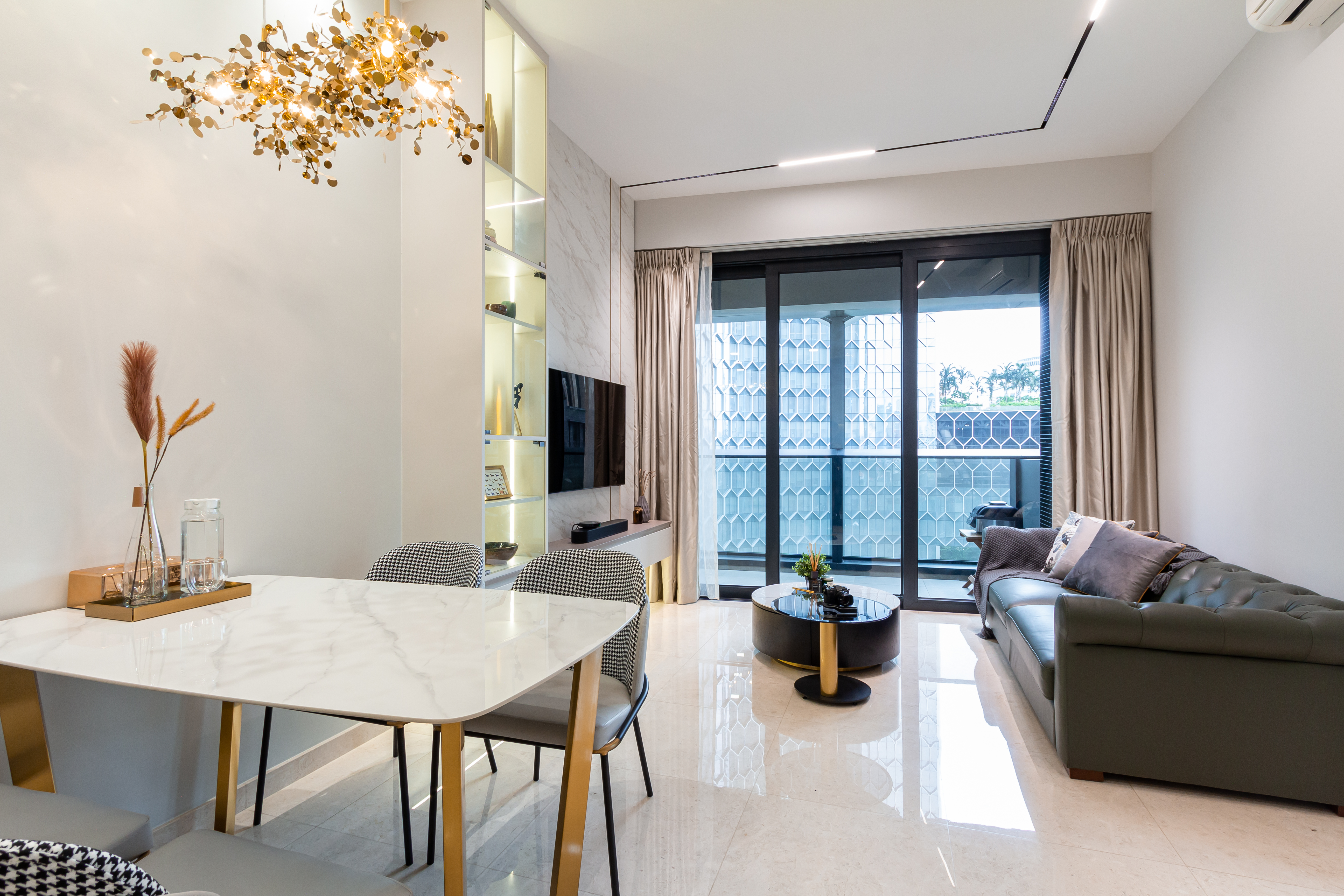 Modern Design - Living Room - Condominium - Design by Fineline Design Pte Ltd