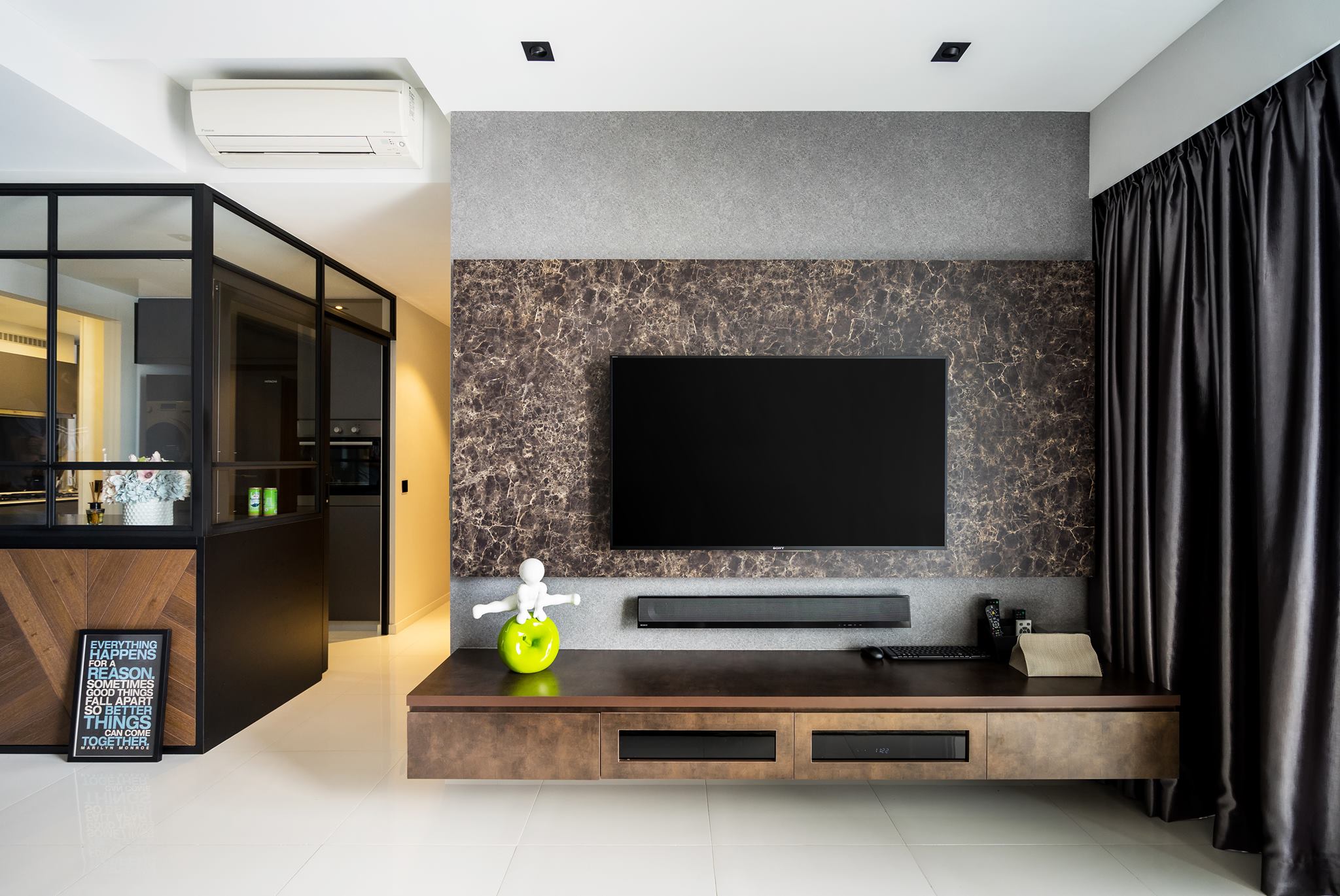 Scandinavian Design - Living Room - Condominium - Design by Fineline Design Pte Ltd