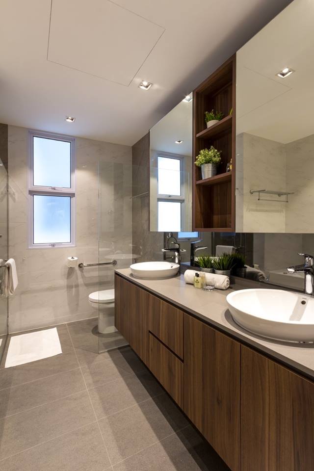 Contemporary, Modern Design - Bathroom - Condominium - Design by Fineline Design Pte Ltd