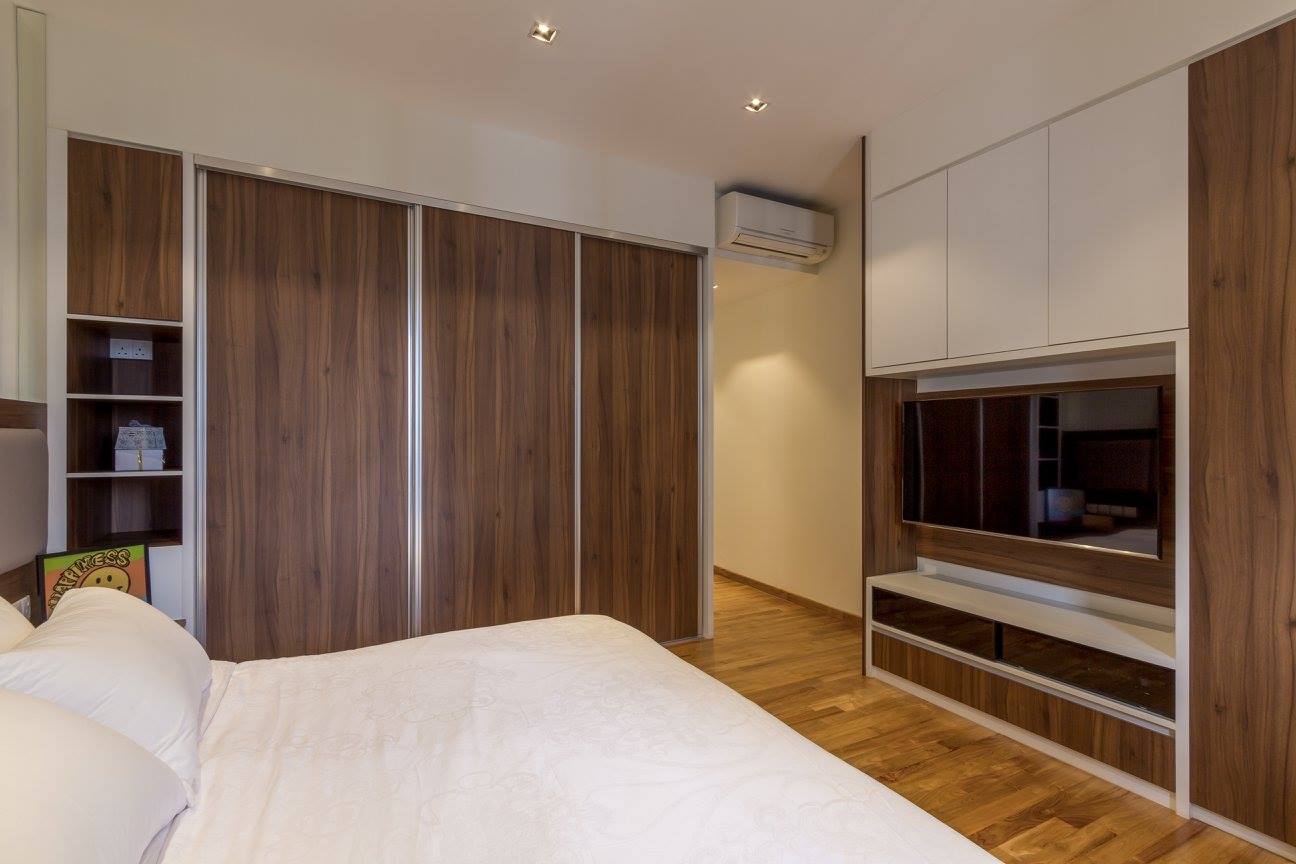 Contemporary, Modern Design - Bedroom - Condominium - Design by Fineline Design Pte Ltd