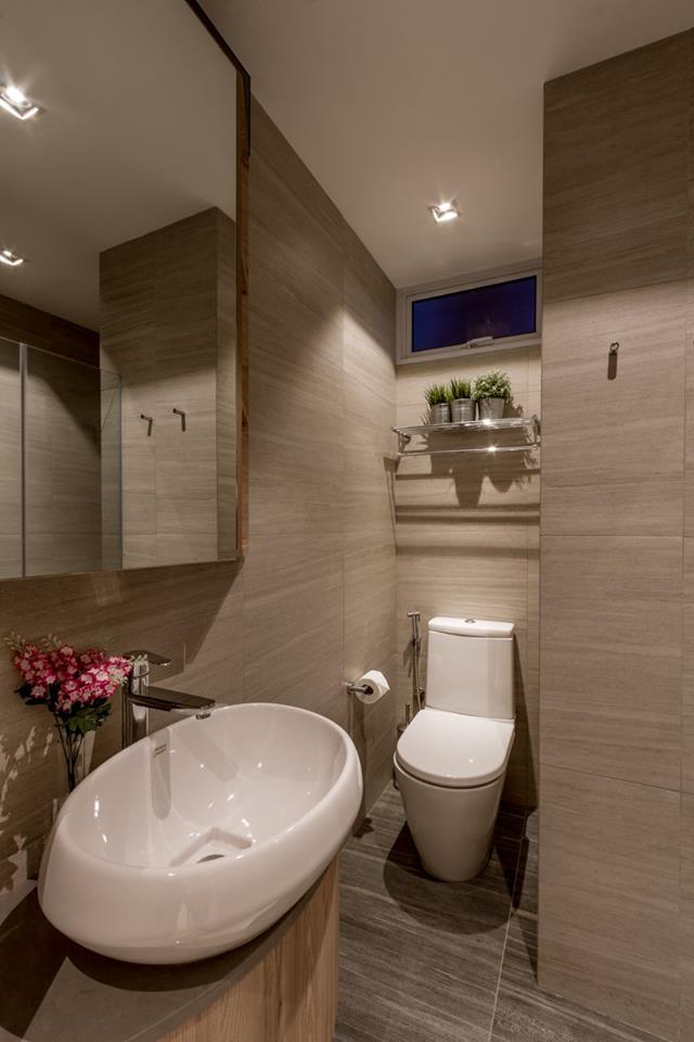 Contemporary, Modern Design - Bathroom - Condominium - Design by Fineline Design Pte Ltd
