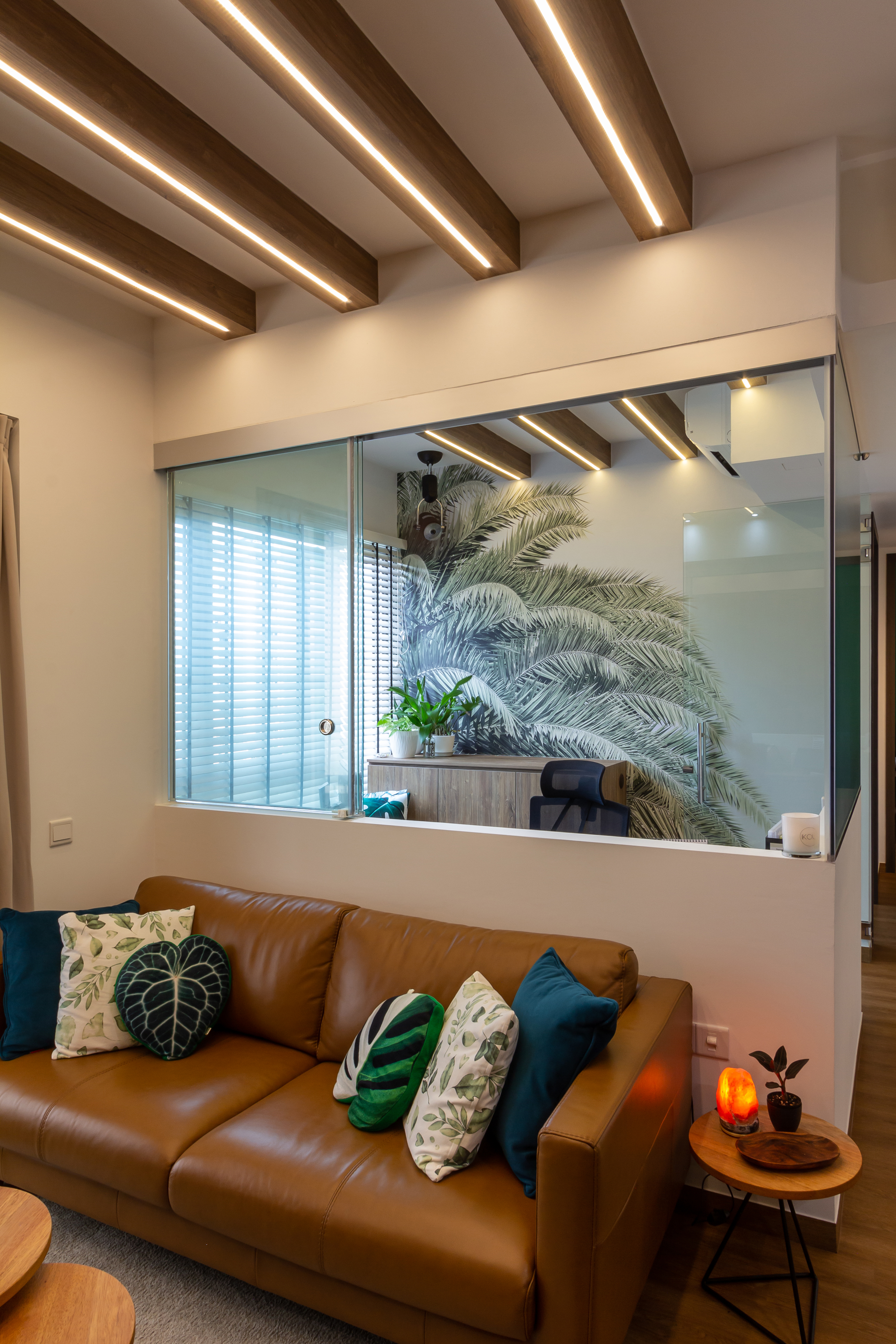 Others, Tropical Design - Living Room - Condominium - Design by Fineline Design Pte Ltd