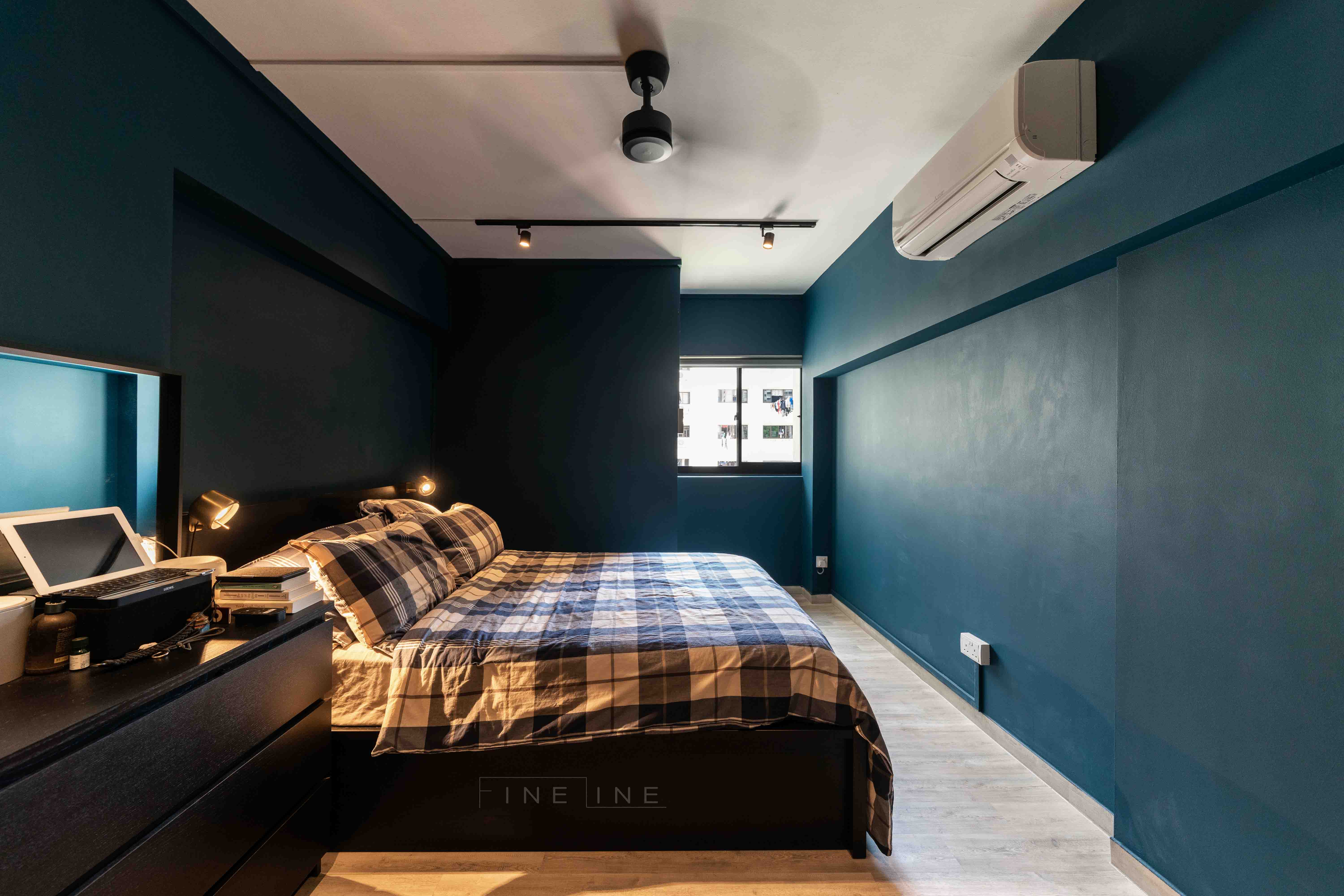 Scandinavian Design - Bedroom - HDB 3 Room - Design by Fineline Design Pte Ltd