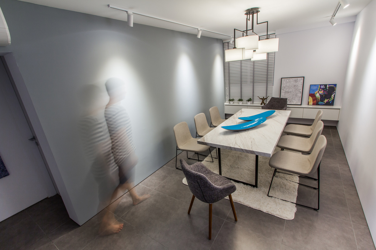 Contemporary, Modern, Rustic Design - Dining Room - HDB 4 Room - Design by Fineline Design Pte Ltd