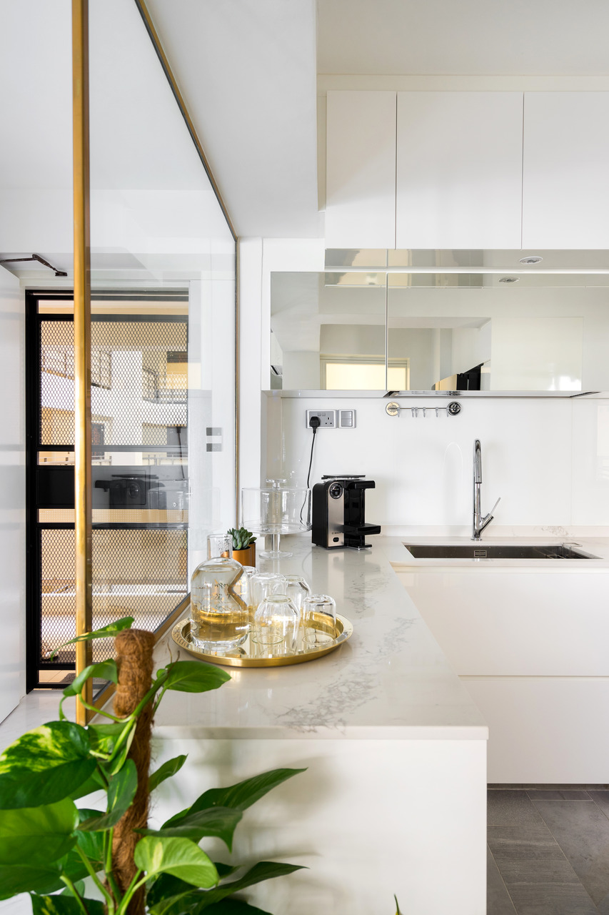 Minimalist Design - Kitchen - HDB 4 Room - Design by Fineline Design Pte Ltd