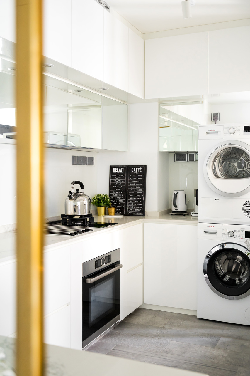 Minimalist Design - Kitchen - HDB 4 Room - Design by Fineline Design Pte Ltd