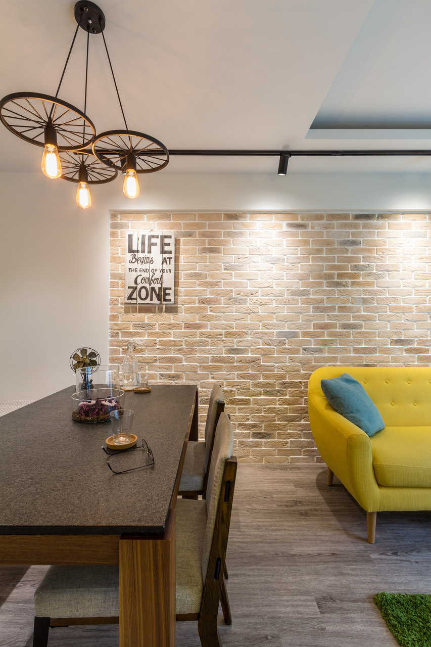 Contemporary, Modern Design - Dining Room - HDB 4 Room - Design by Fineline Design Pte Ltd