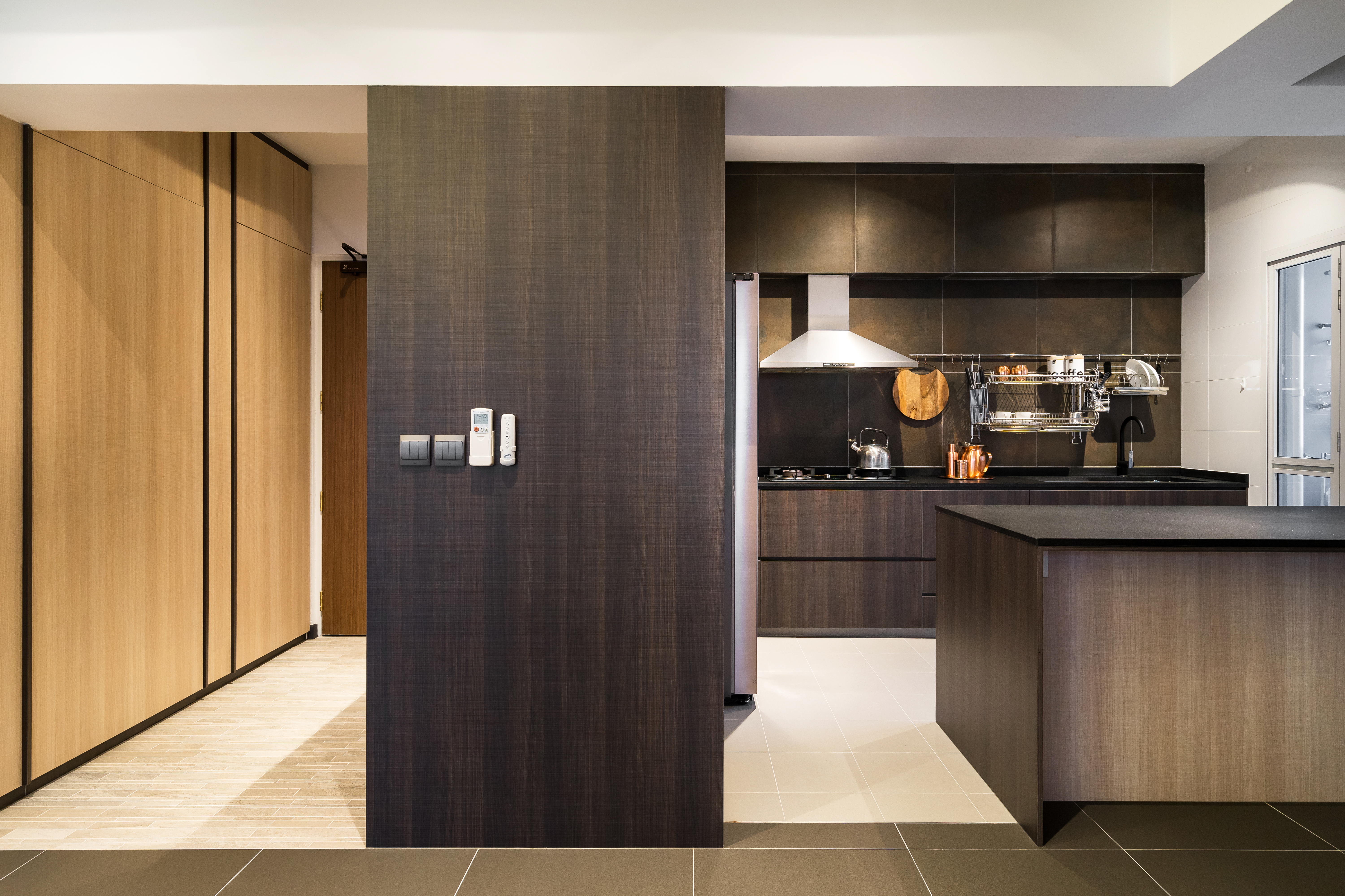 Scandinavian Design - Kitchen - HDB 4 Room - Design by Fineline Design Pte Ltd