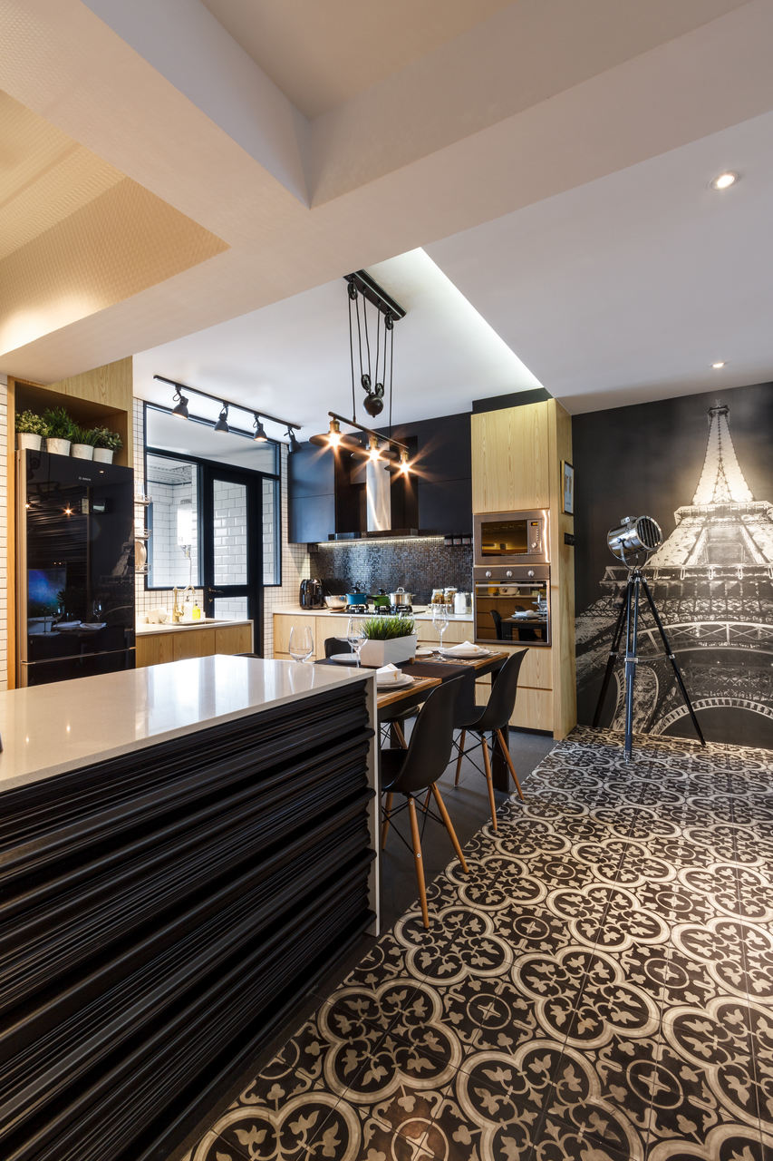 Contemporary, Modern Design - Living Room - HDB 4 Room - Design by Fineline Design Pte Ltd