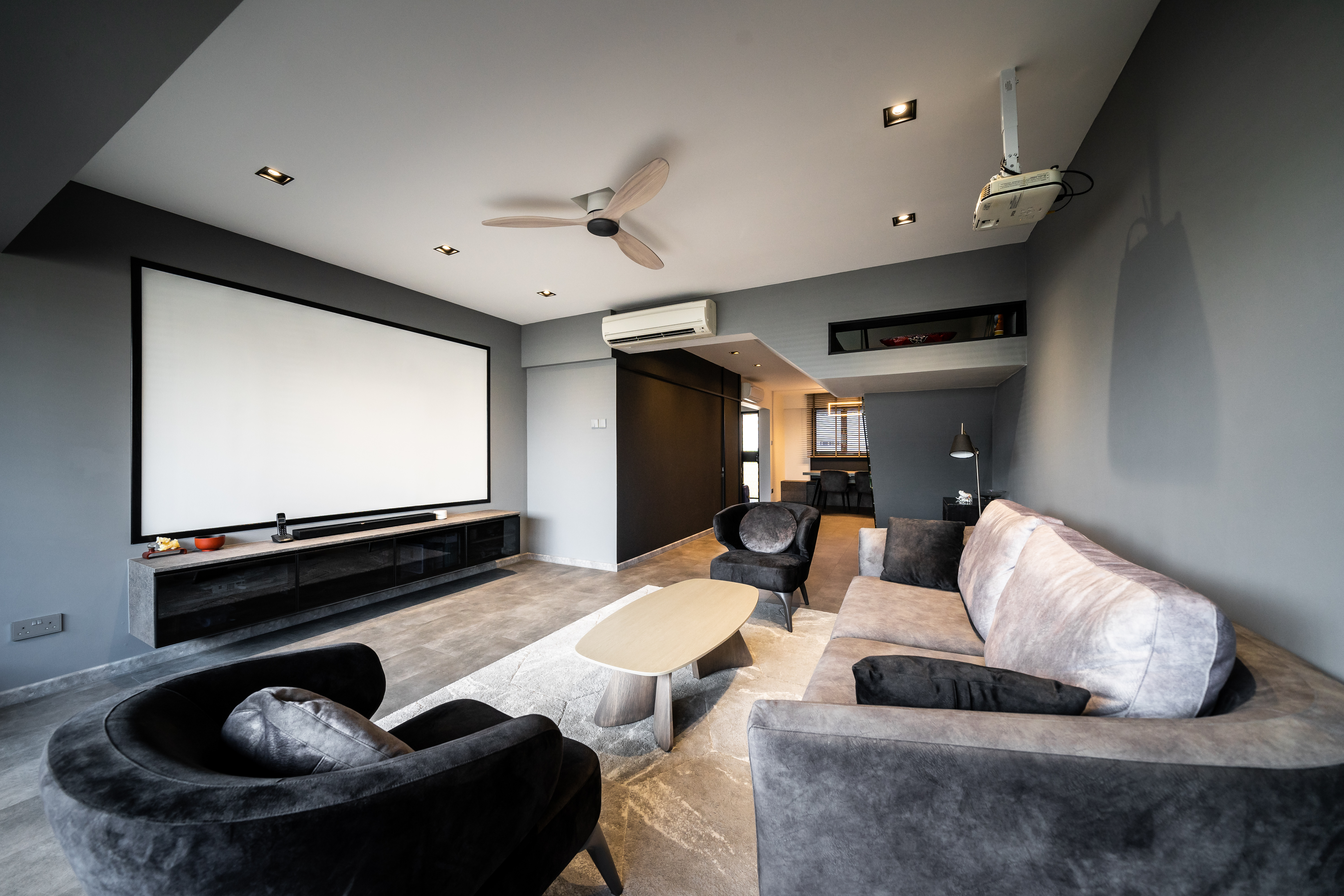 Contemporary, Modern, Others Design - Living Room - HDB 5 Room - Design by Fineline Design Pte Ltd