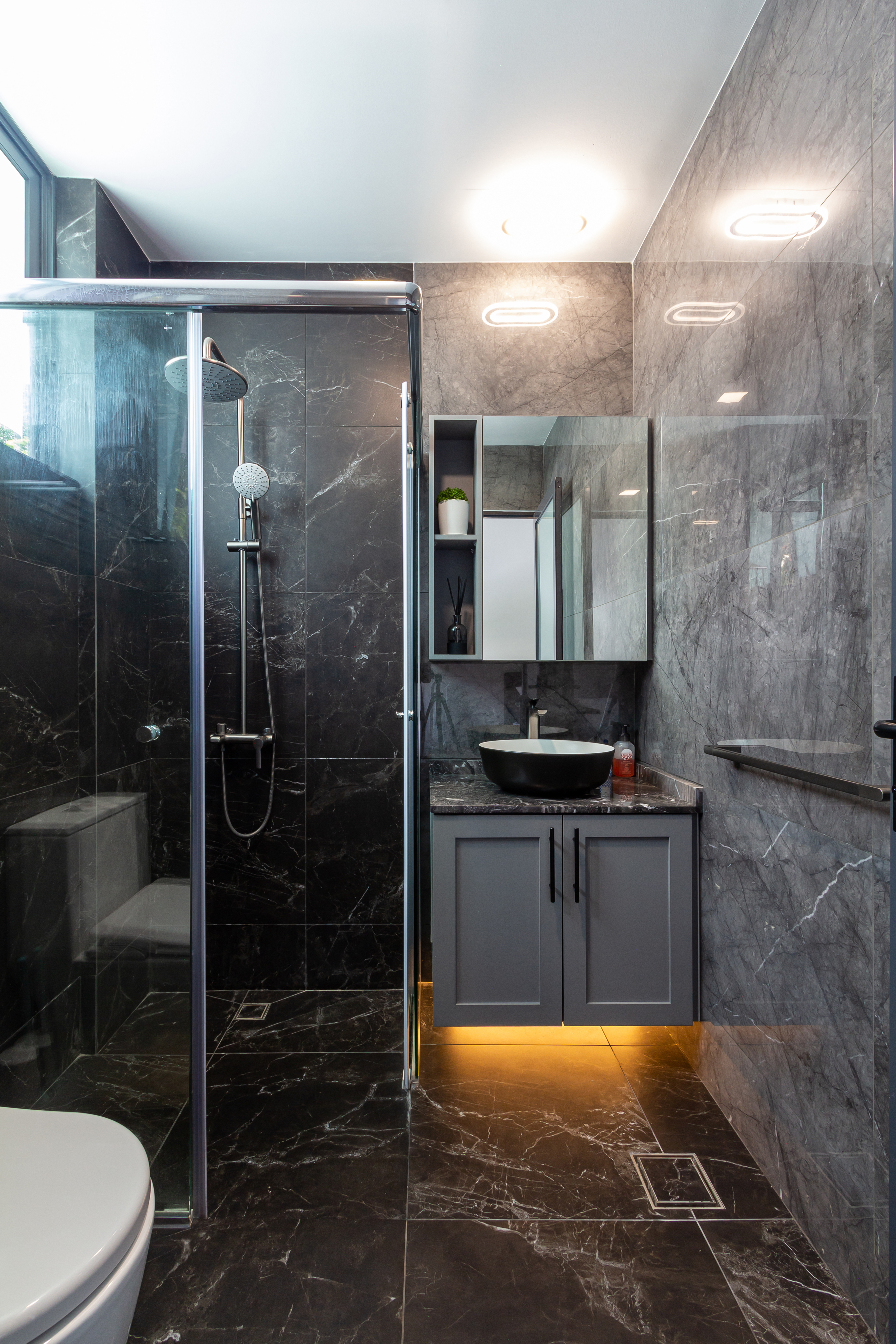 Scandinavian Design - Bathroom - Landed House - Design by Fineline Design Pte Ltd