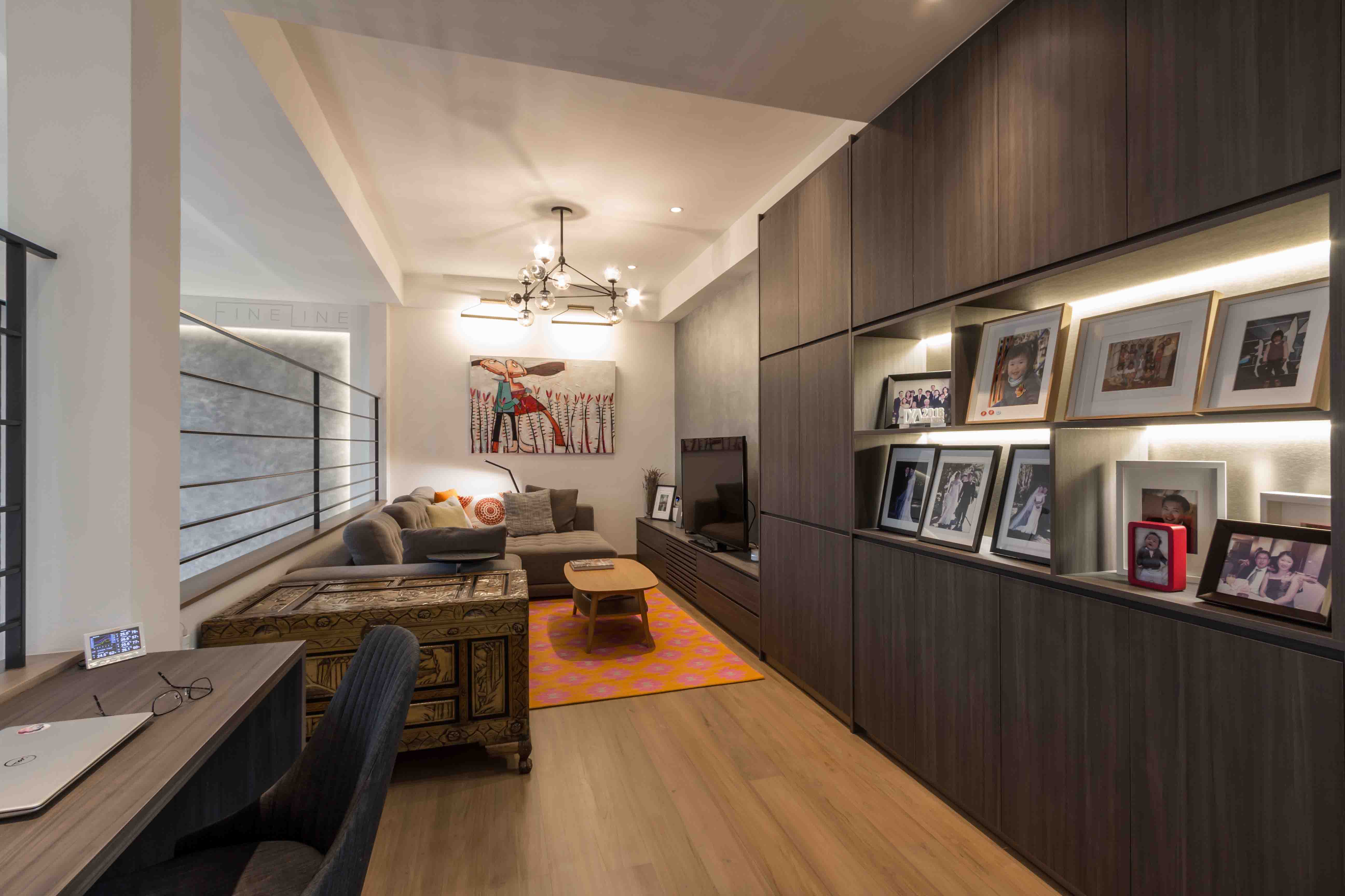 Contemporary Design - Study Room - Condominium - Design by Fineline Design Pte Ltd