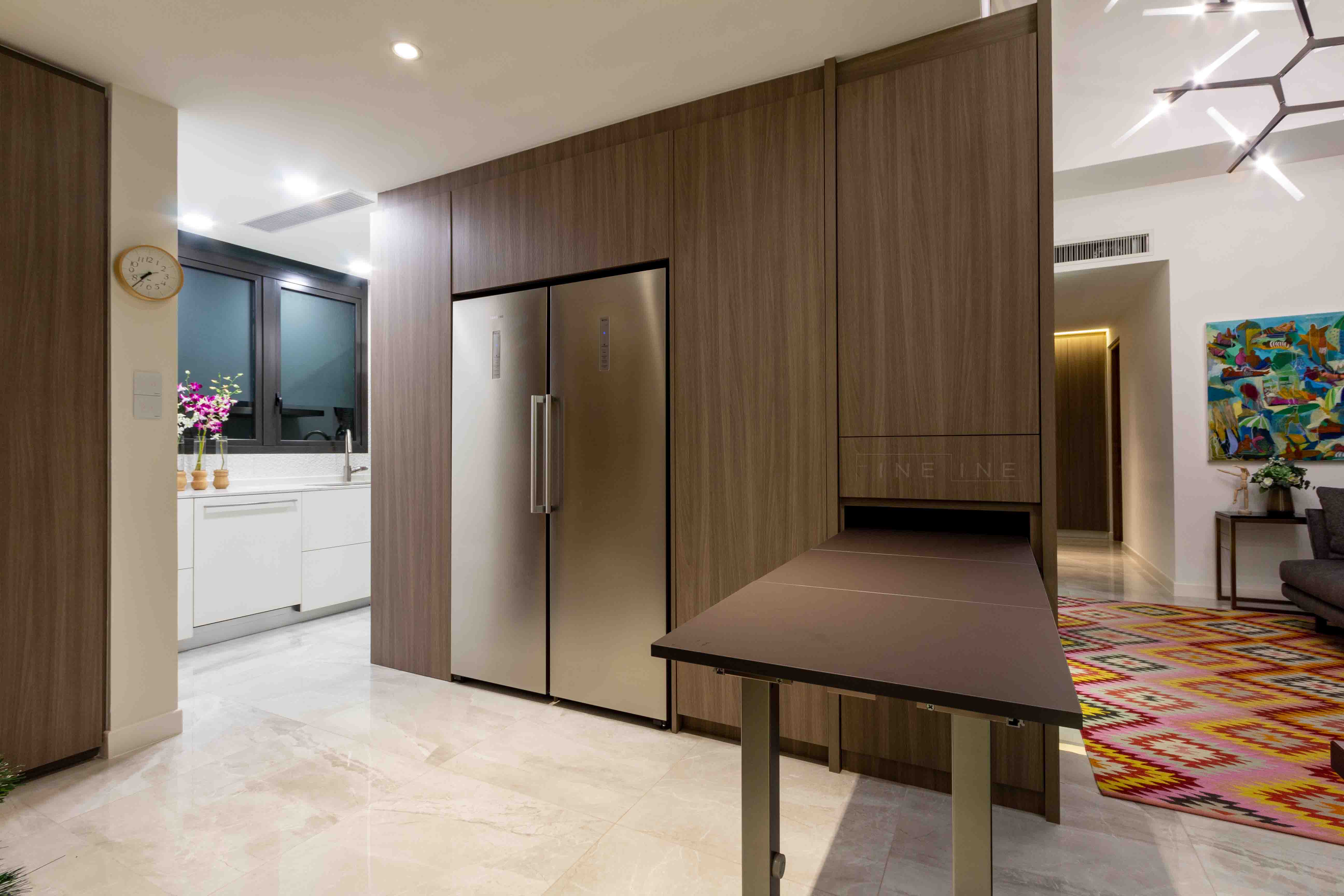 Contemporary Design - Dining Room - Condominium - Design by Fineline Design Pte Ltd