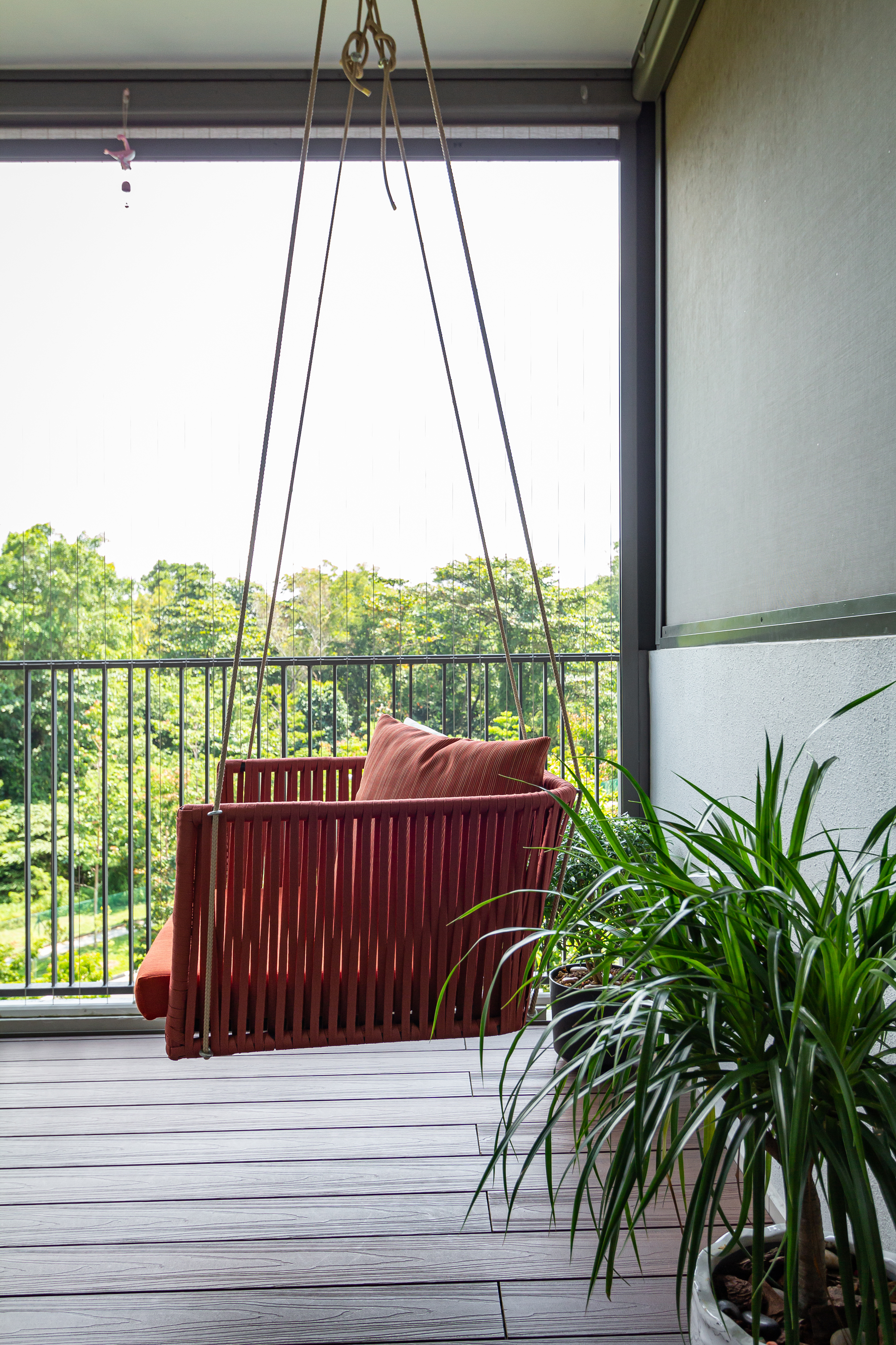 Modern Design - Balcony - Condominium - Design by Fineline Design Pte Ltd