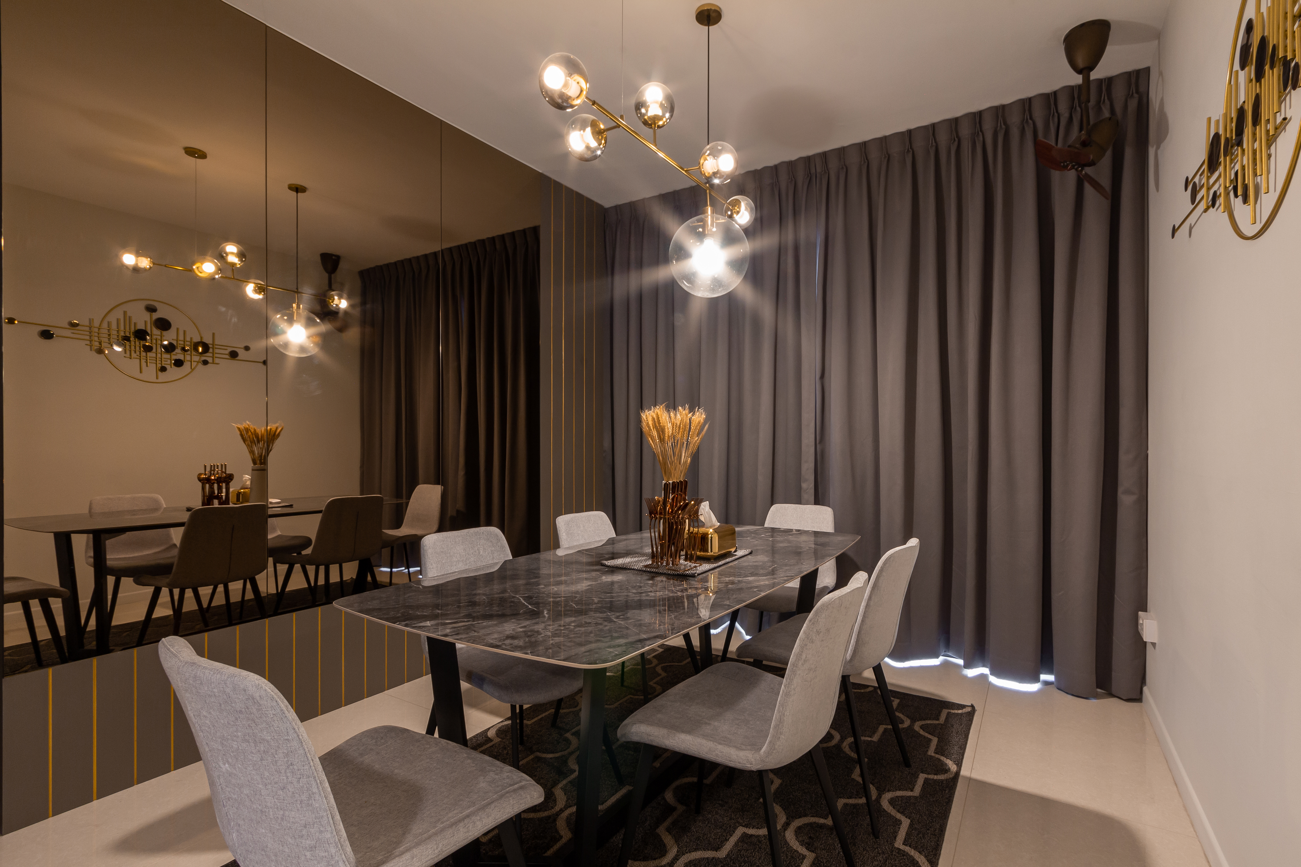 Modern Design - Dining Room - Condominium - Design by Fineline Design Pte Ltd