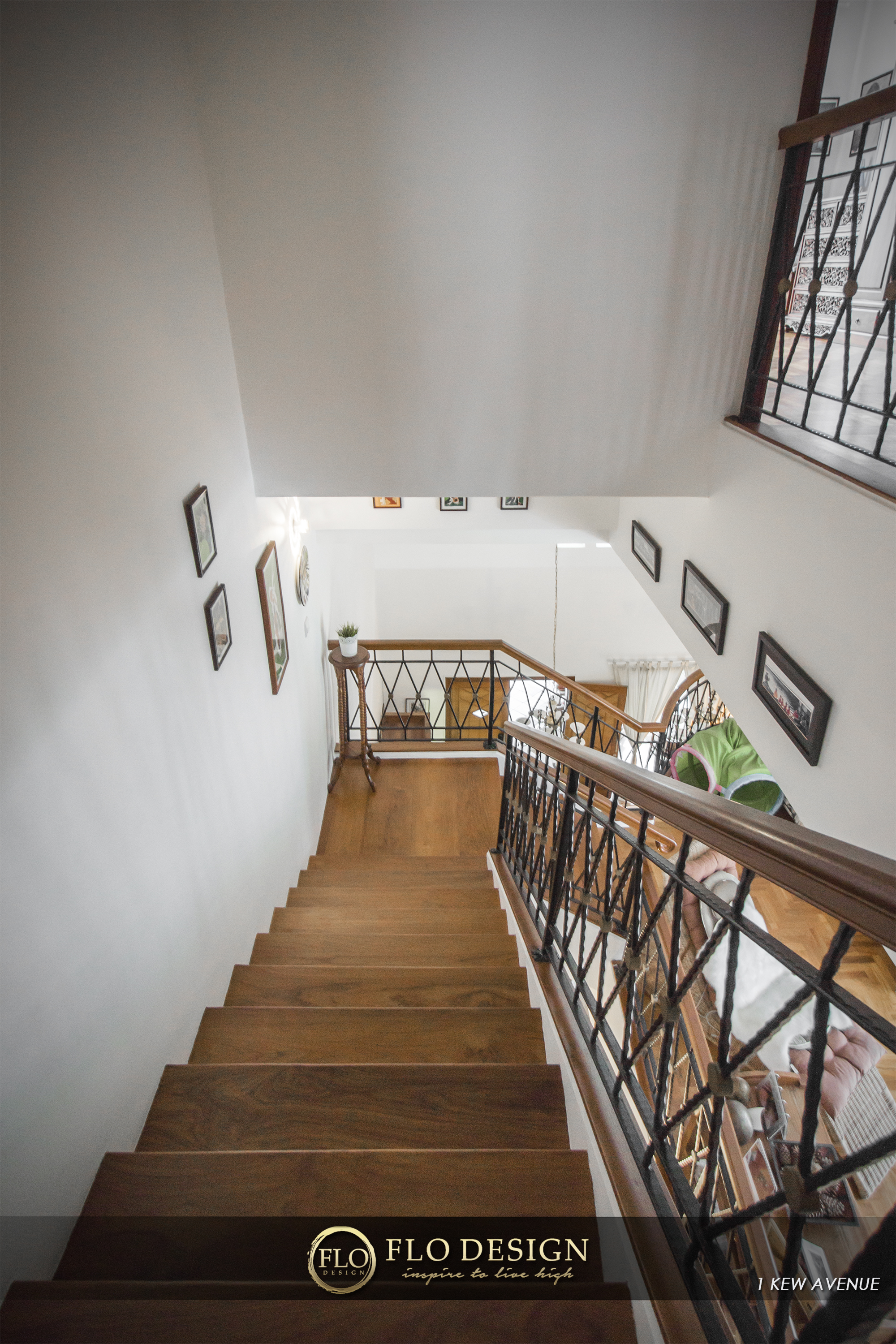 Contemporary, Eclectic, Rustic Design - Living Room - Landed House - Design by Flo Design Pte Ltd