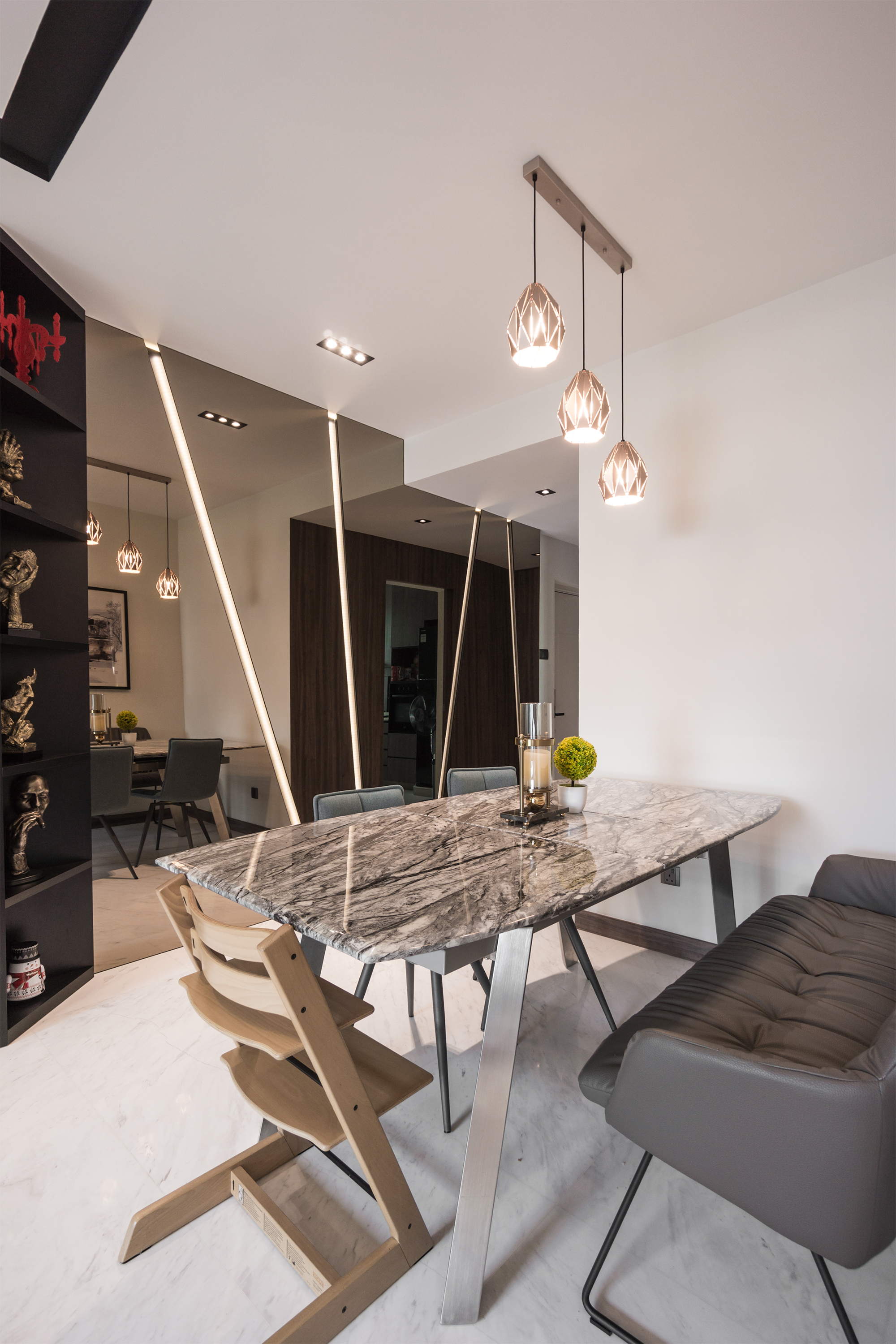 Contemporary, Modern Design - Living Room - Condominium - Design by Flo Design Pte Ltd