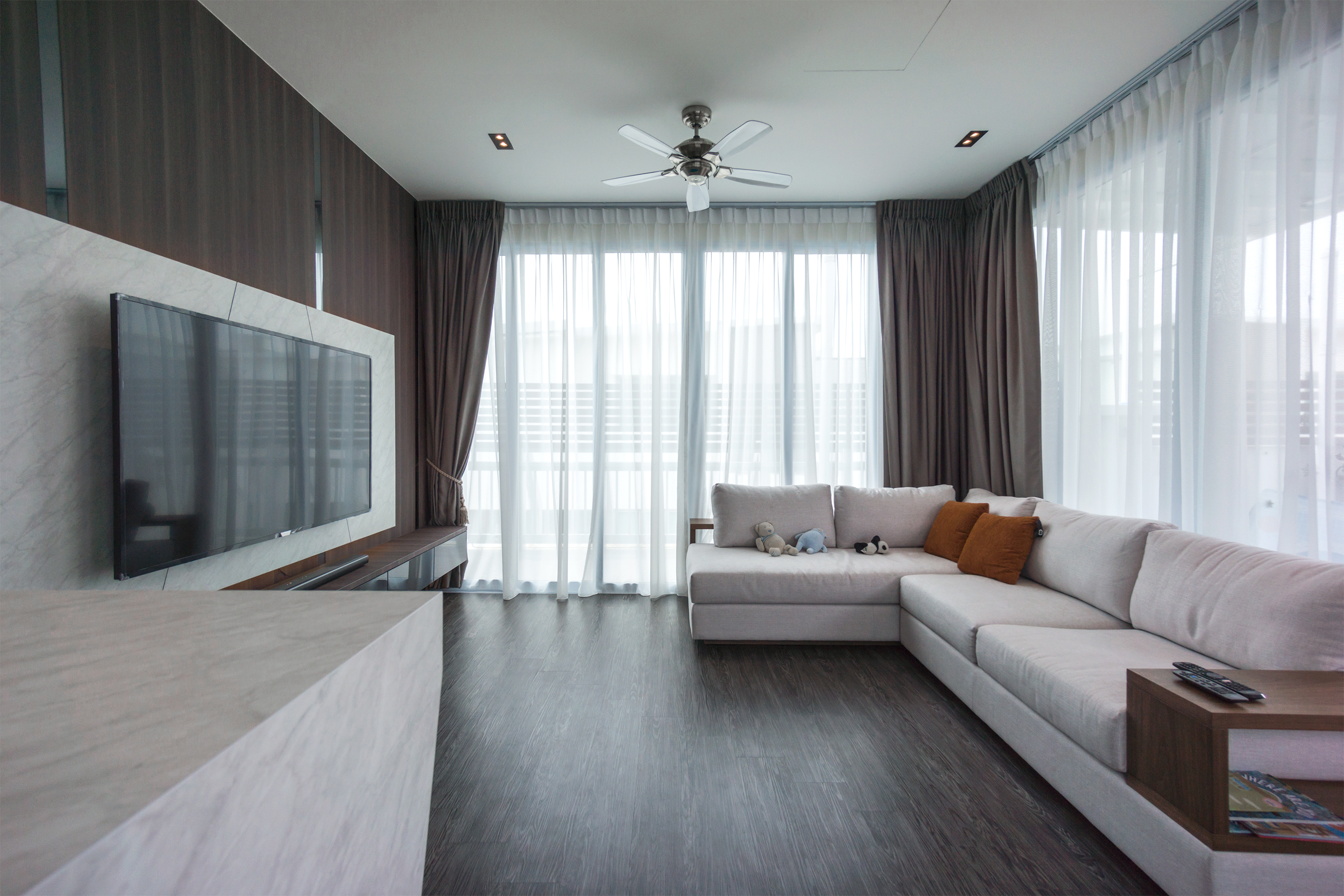 Contemporary, Modern Design - Entertainment Room - Condominium - Design by Flo Design Pte Ltd