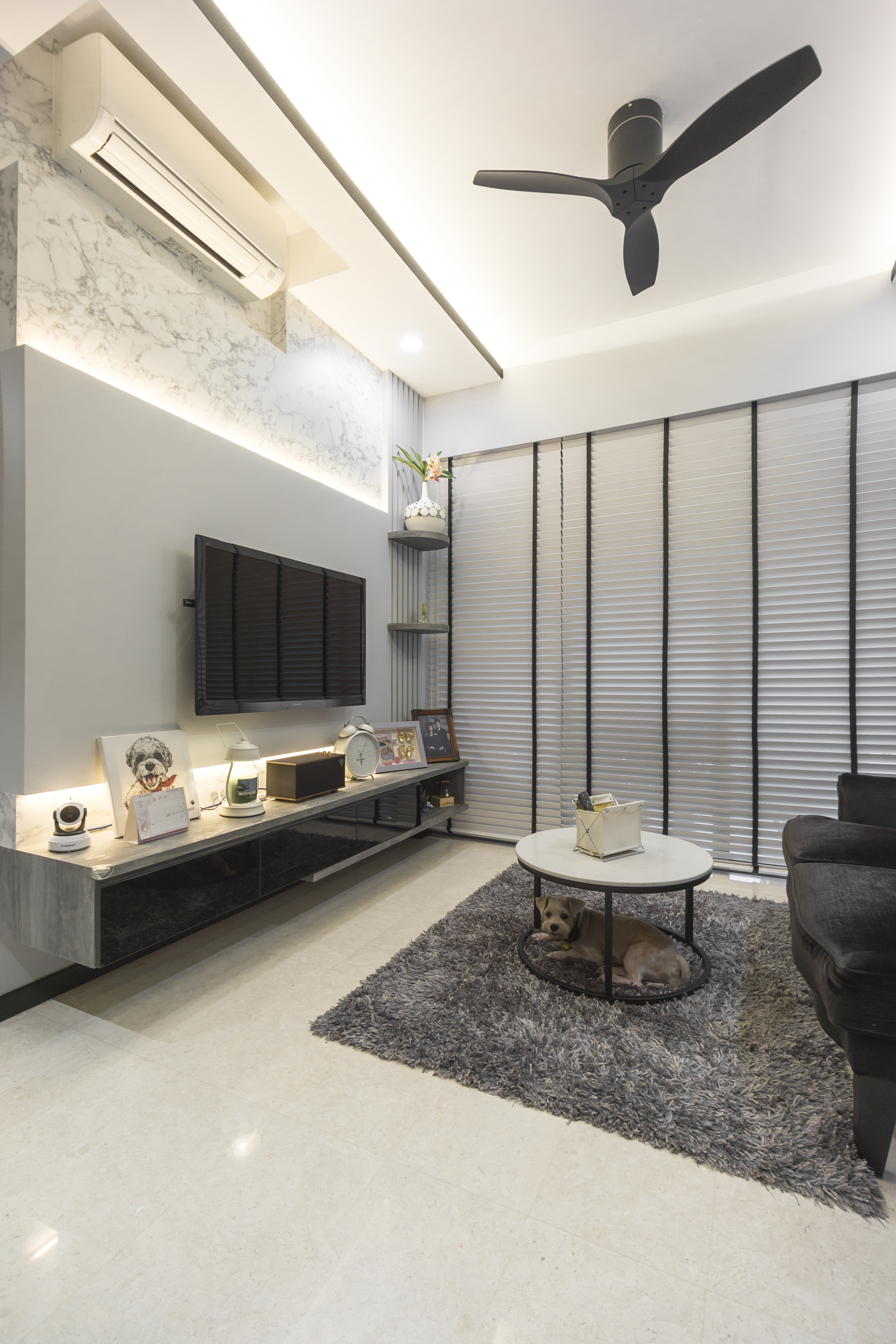 Contemporary, Victorian, Vintage Design - Living Room - Condominium - Design by Flo Design Pte Ltd