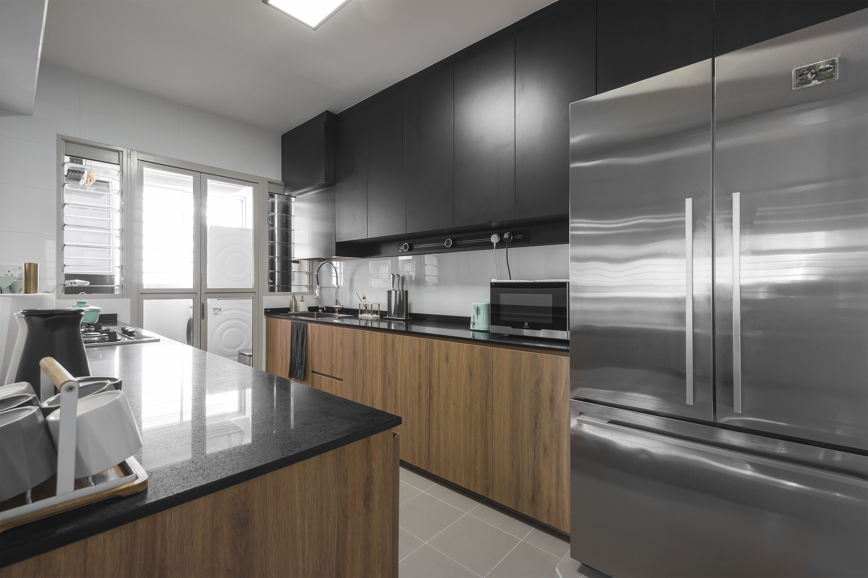 Minimalist, Scandinavian Design - Kitchen - HDB 5 Room - Design by Flo Design Pte Ltd