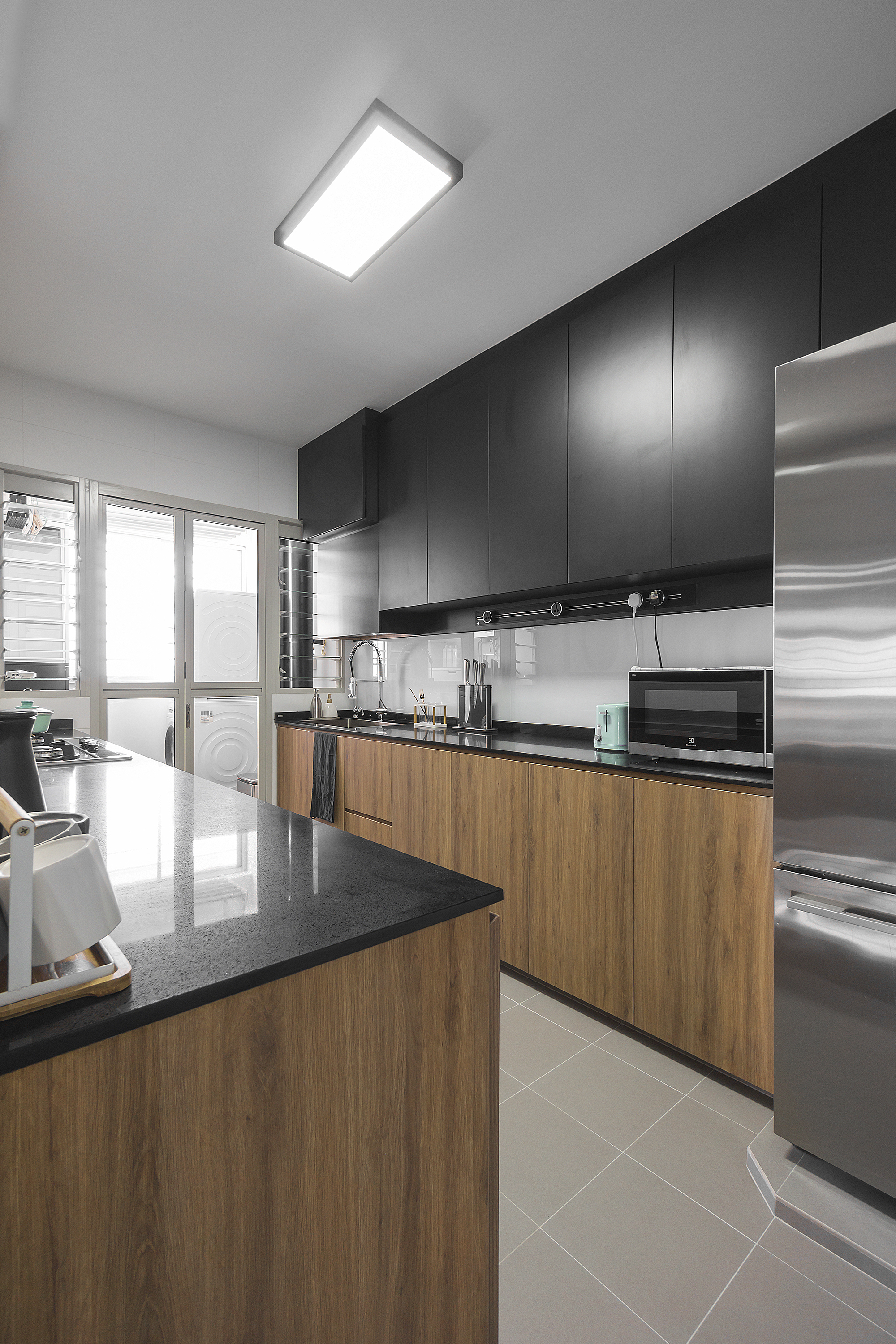 Minimalist, Scandinavian Design - Kitchen - HDB 5 Room - Design by Flo Design Pte Ltd