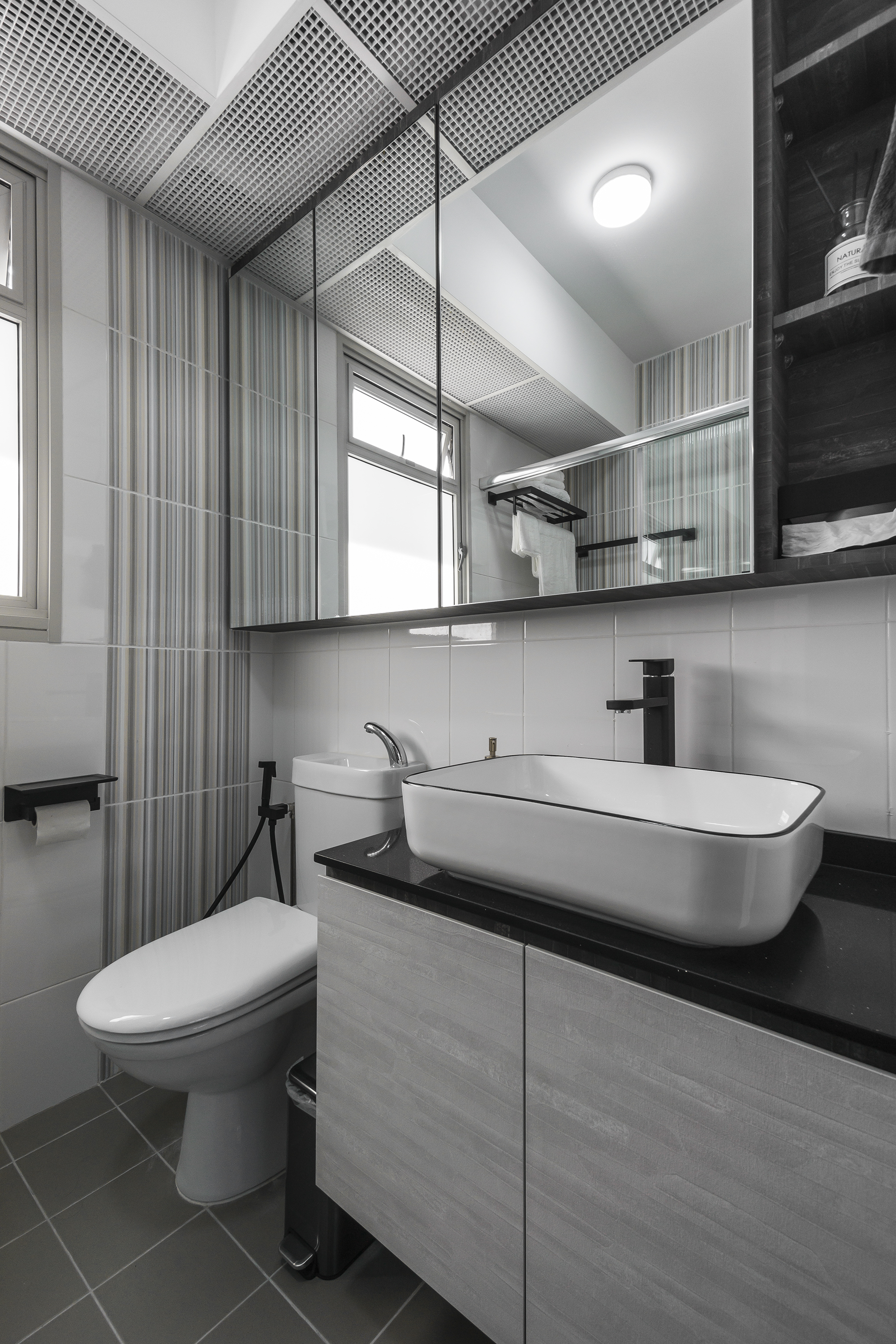 Minimalist, Scandinavian Design - Bathroom - HDB 5 Room - Design by Flo Design Pte Ltd