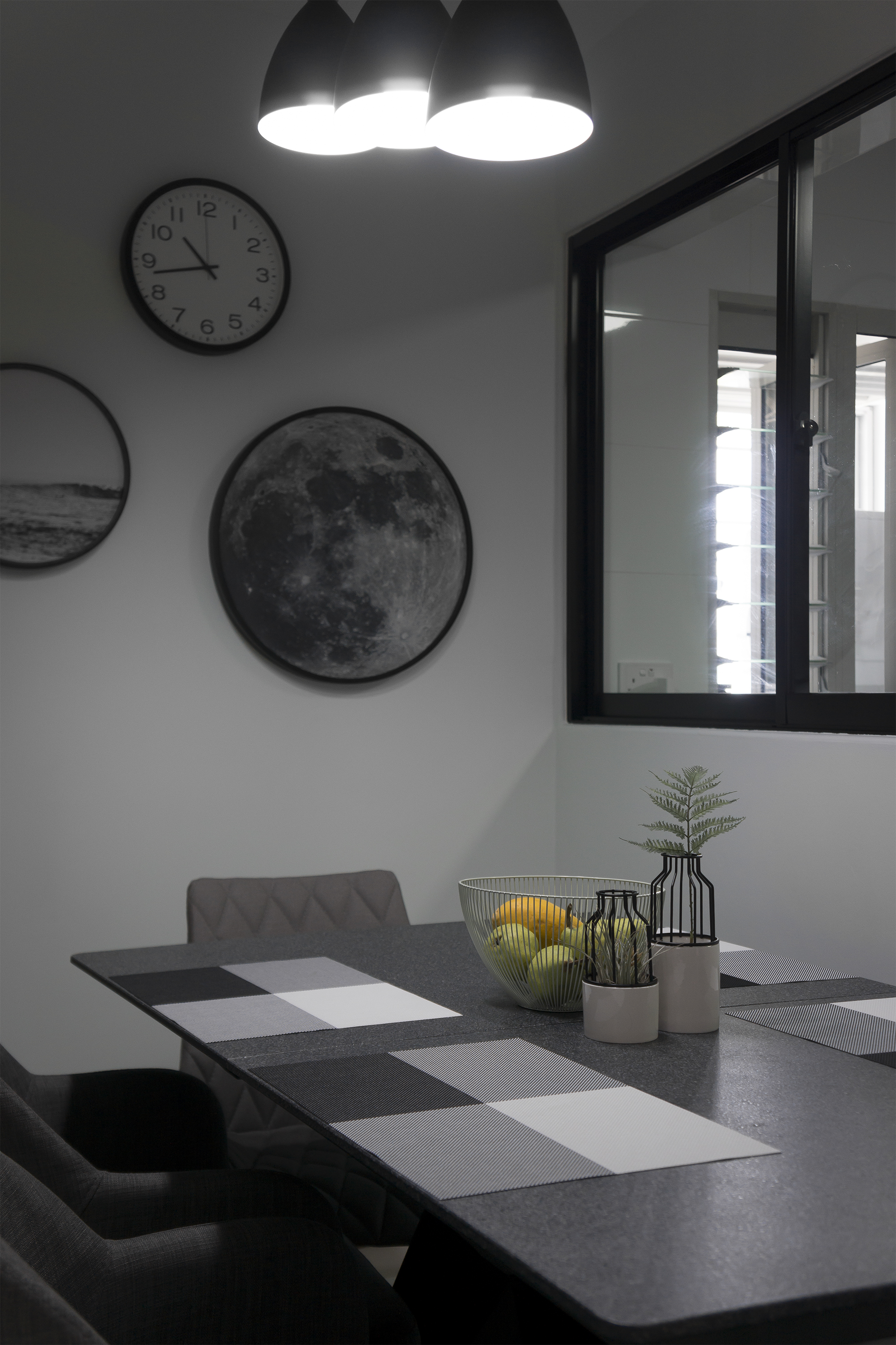 Minimalist, Scandinavian Design - Dining Room - HDB 5 Room - Design by Flo Design Pte Ltd