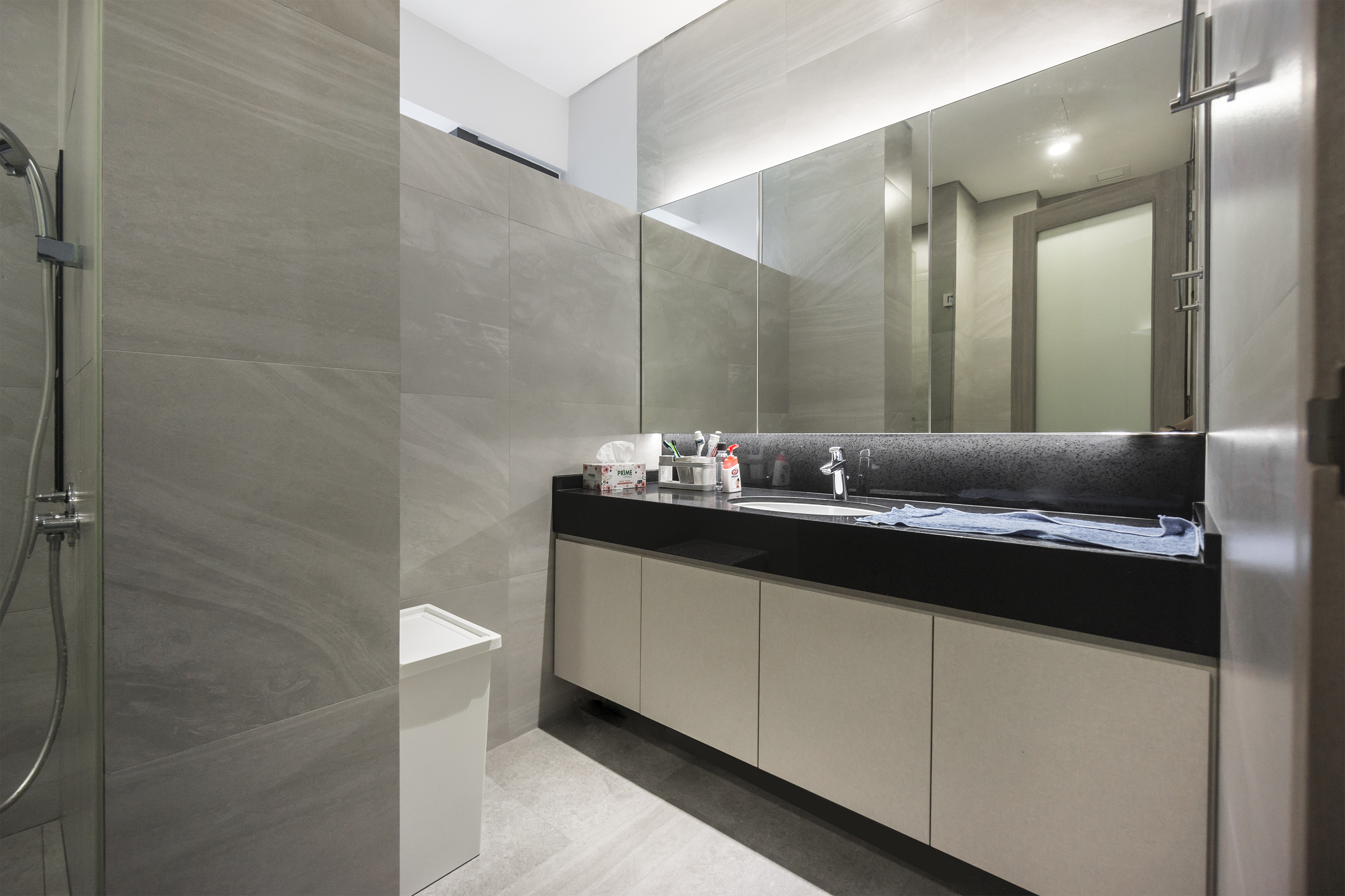 Contemporary, Modern Design - Bathroom - Landed House - Design by Flo Design Pte Ltd