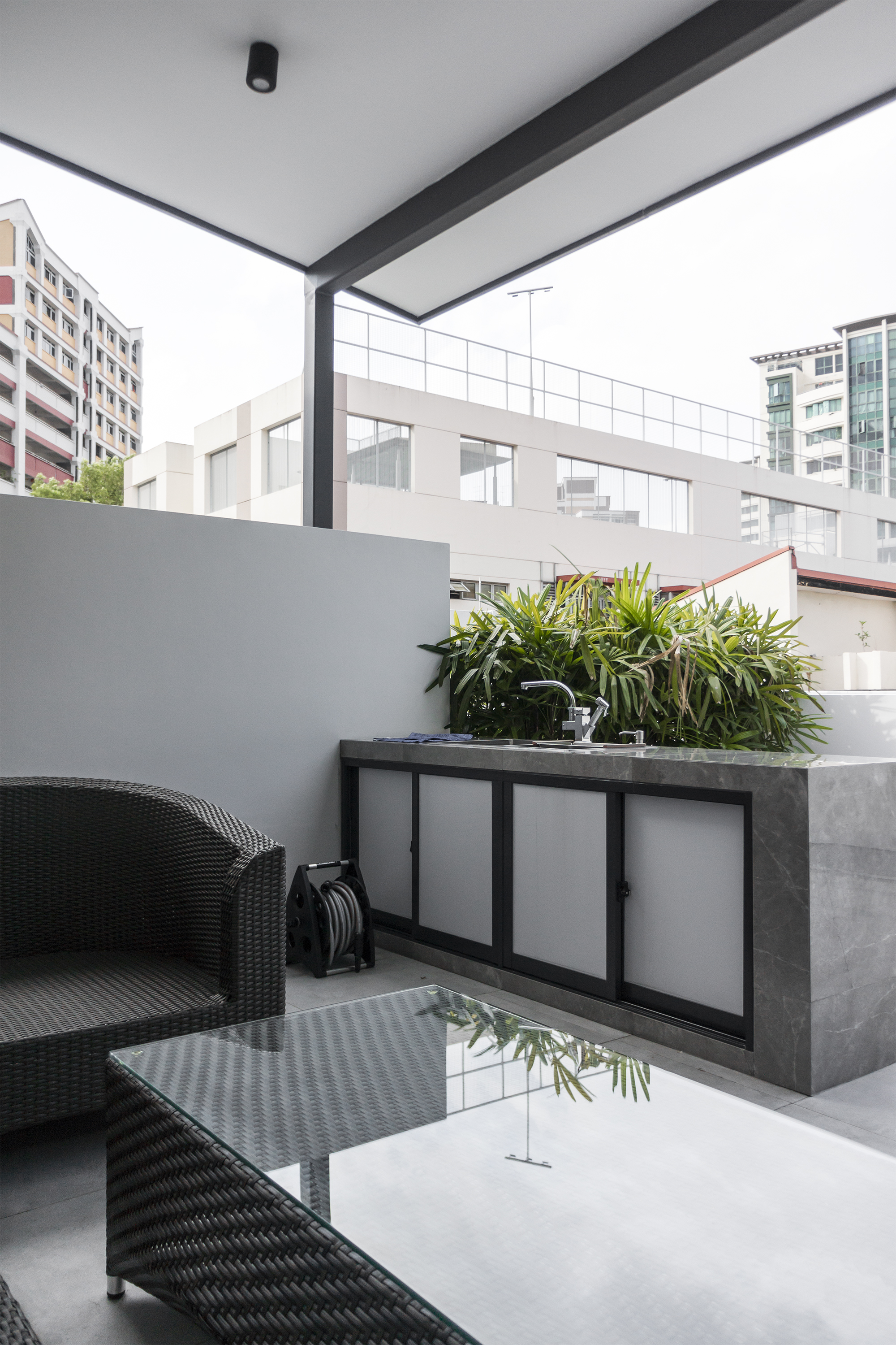 Contemporary, Modern Design - Garden - Landed House - Design by Flo Design Pte Ltd