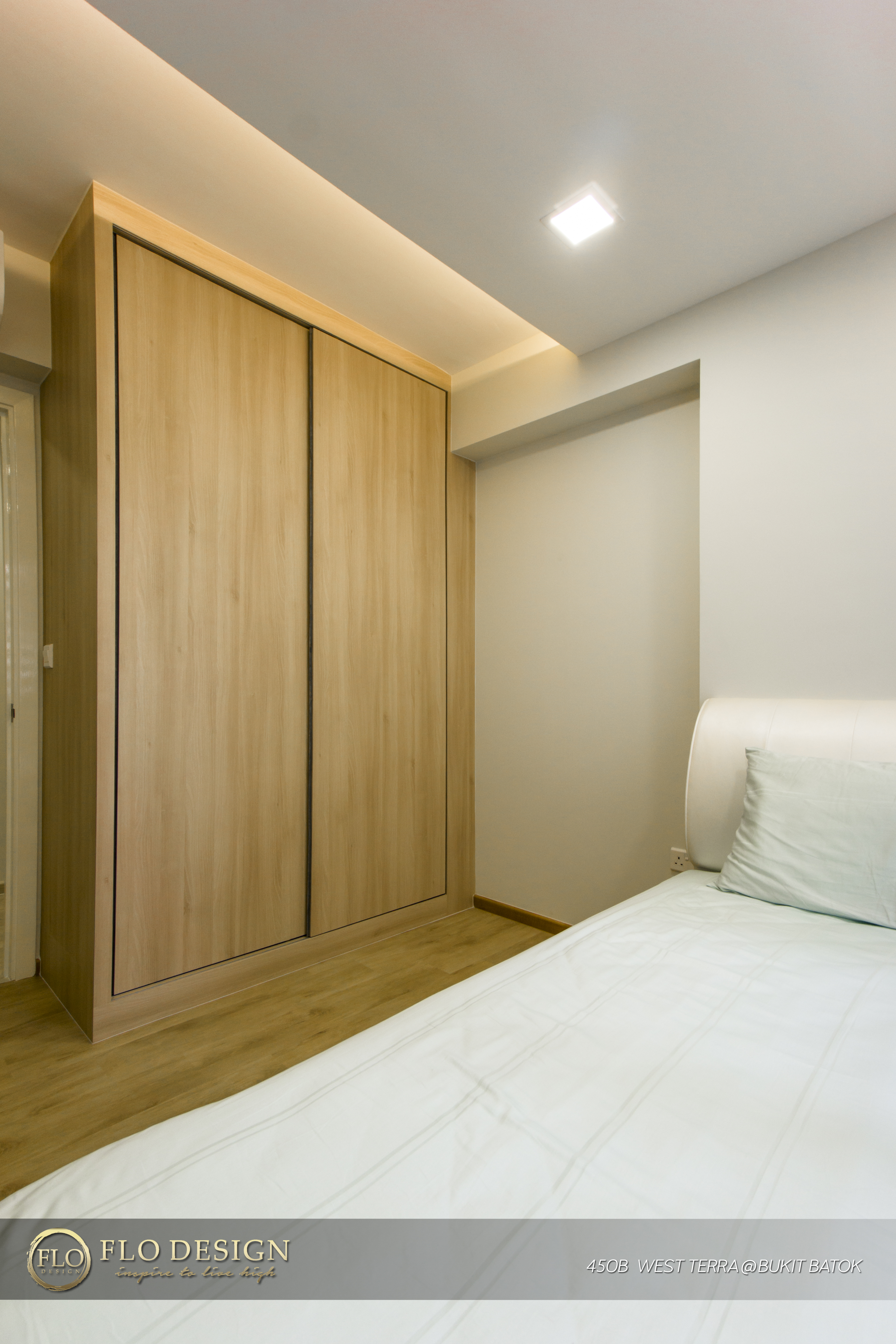 Contemporary, Industrial, Scandinavian Design - Bedroom - HDB 4 Room - Design by Flo Design Pte Ltd