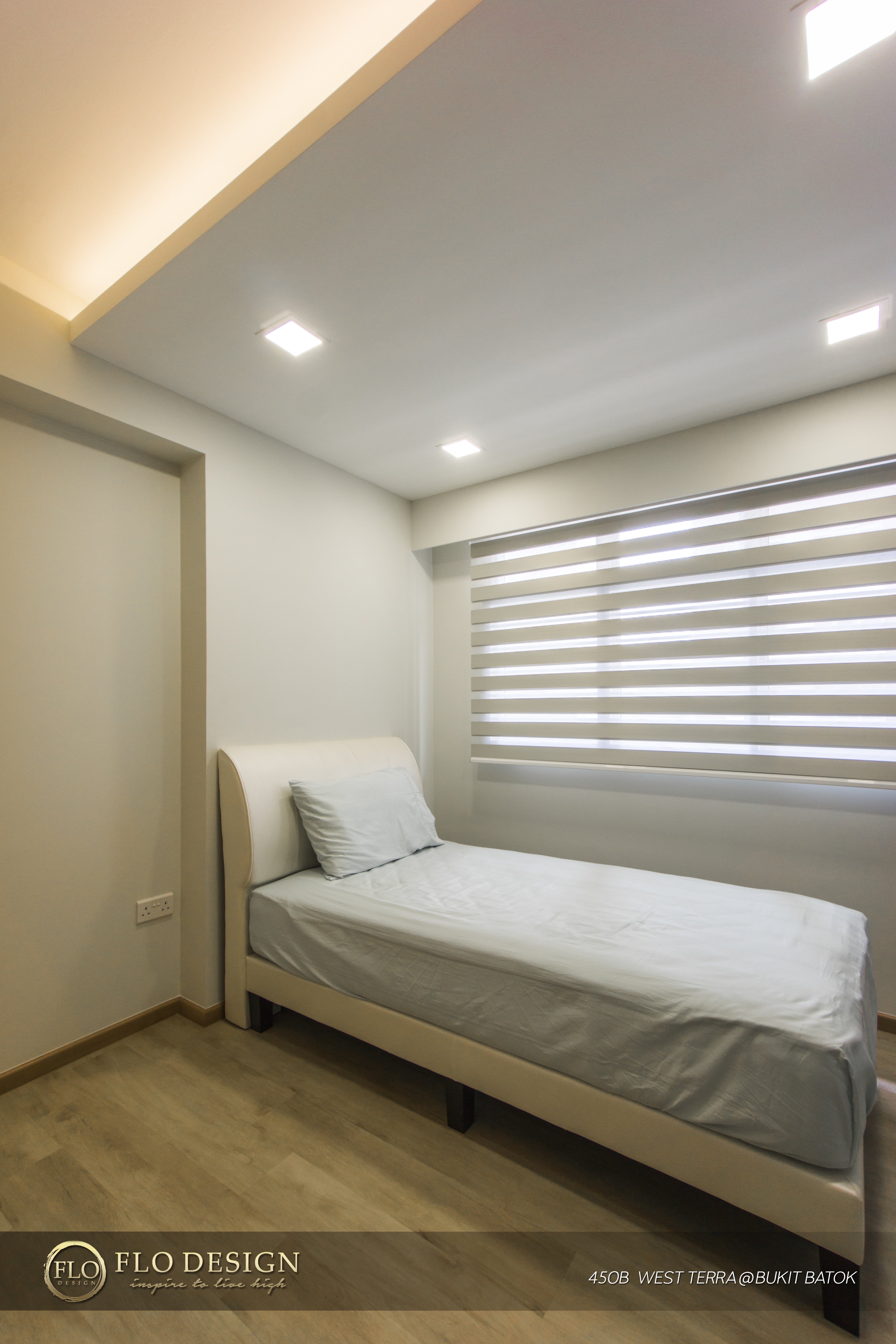 Contemporary, Industrial, Scandinavian Design - Bedroom - HDB 4 Room - Design by Flo Design Pte Ltd