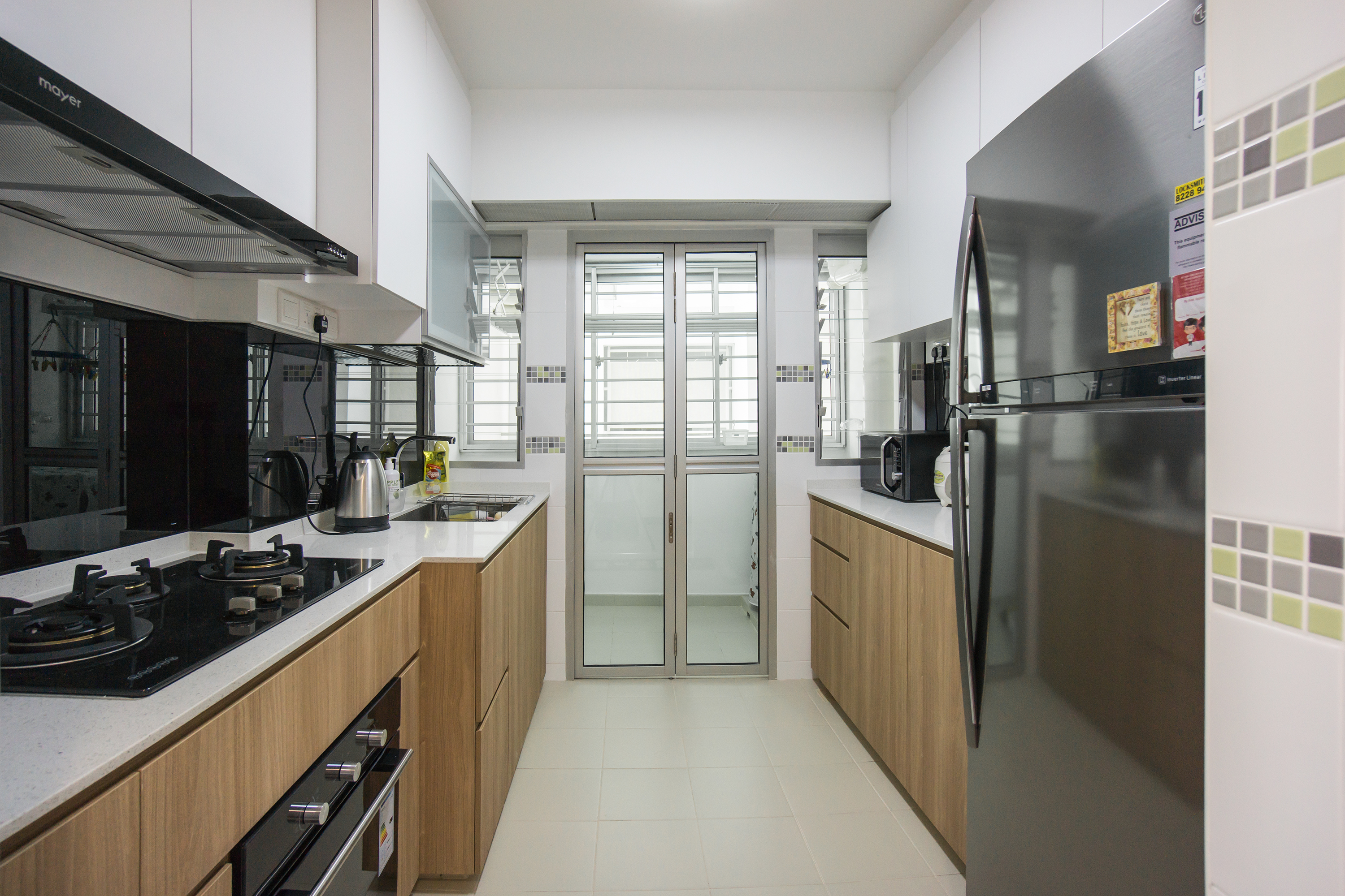 Contemporary, Scandinavian Design - Kitchen - HDB 4 Room - Design by Flo Design Pte Ltd