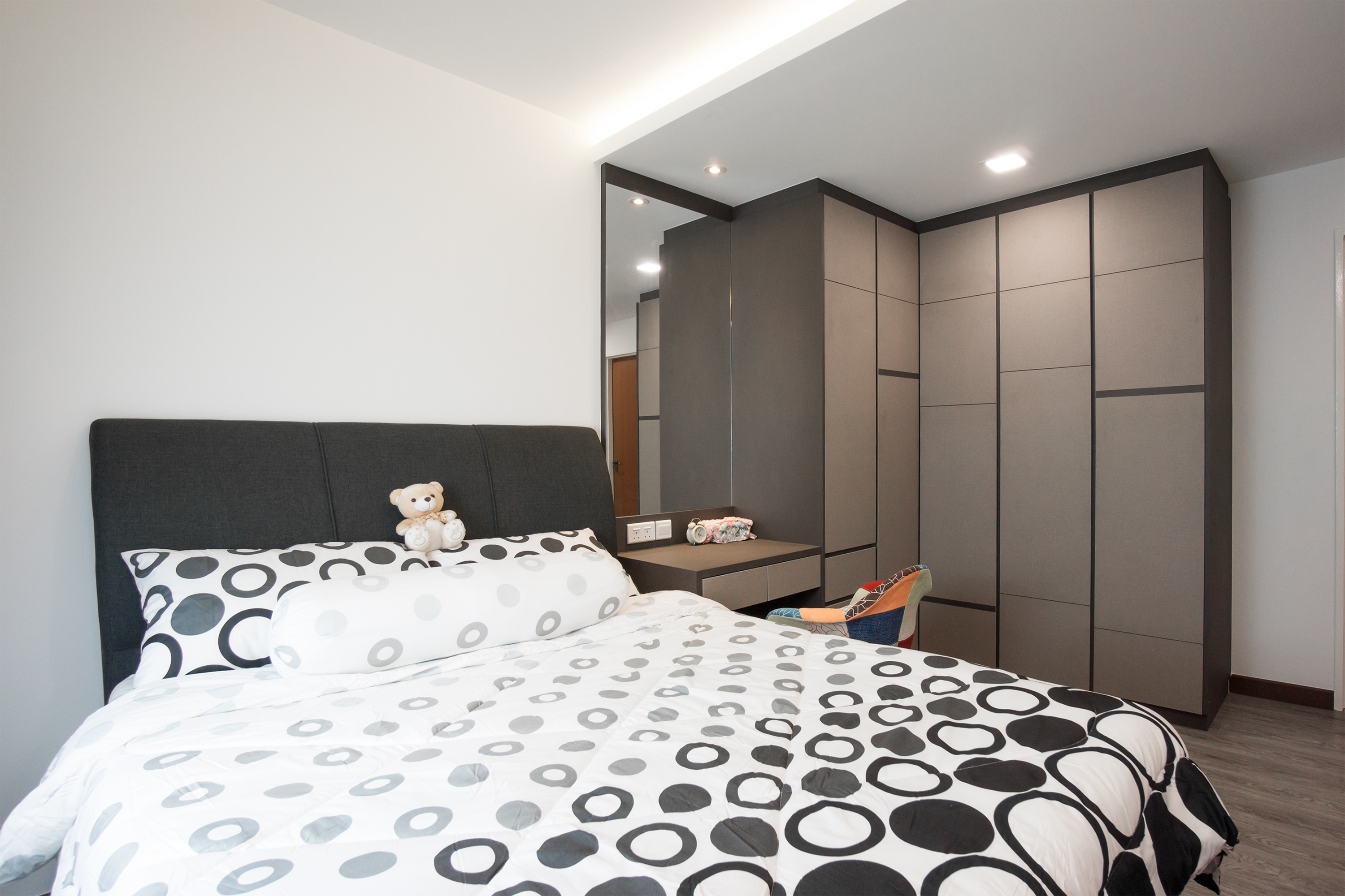Contemporary, Scandinavian Design - Bedroom - HDB 4 Room - Design by Flo Design Pte Ltd