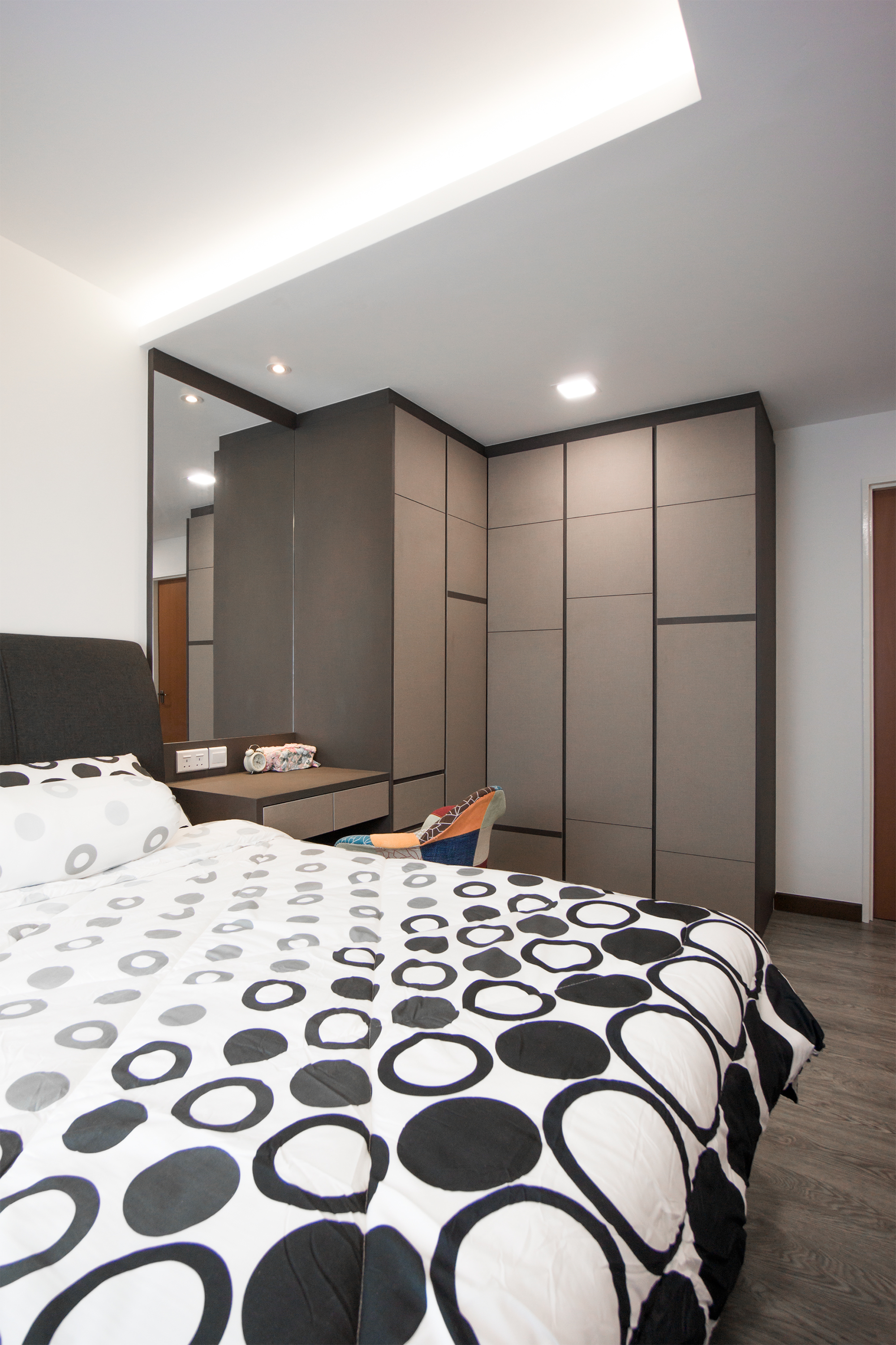 Contemporary, Scandinavian Design - Bedroom - HDB 4 Room - Design by Flo Design Pte Ltd